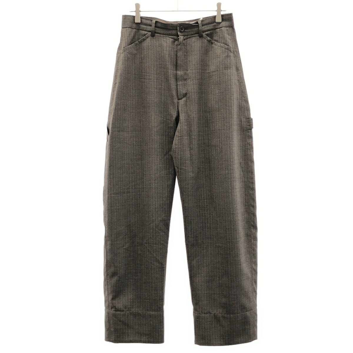 6（ROKU） グレー サイドプリーツ パンツ サイズ6 6（ROKU） グレー サイドプリーツ パンツ サイズ6