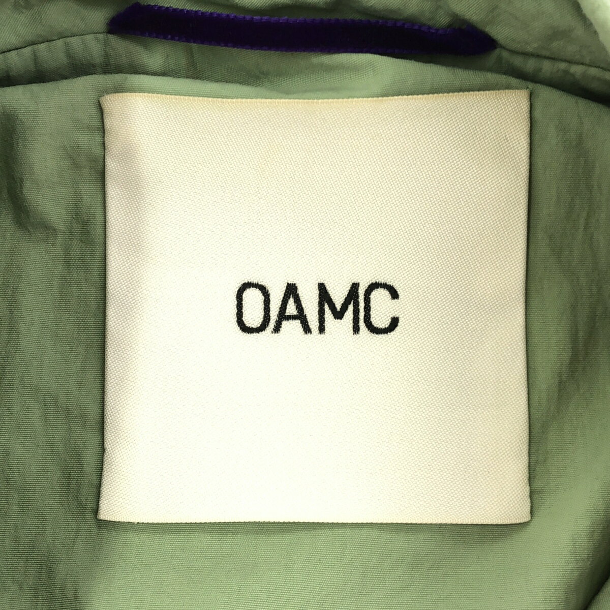 OAMC オーエーエムシー 23AW Baker Jacket ベイカージャケット 23A28OAU43 グリーン M 【中古】 ITMCQDYSJP60