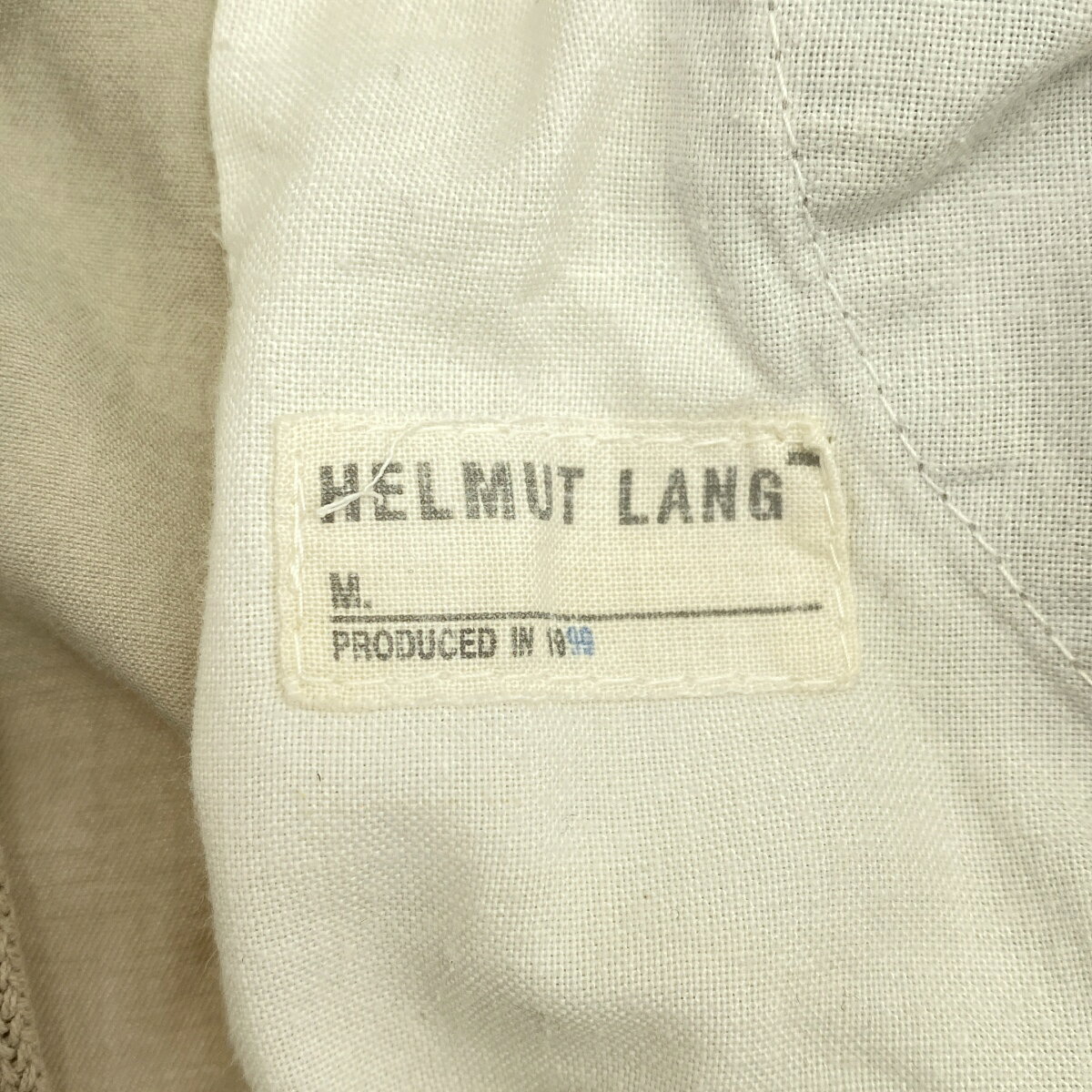 HELMUT LANG ヘルムート ラング 1999 カーゴトラウザーパンツ ベージュ 40 【中古】 ITACWIIBND7T modescape-10314398 MODESCAPE 楽天市場店 サンプル画像3