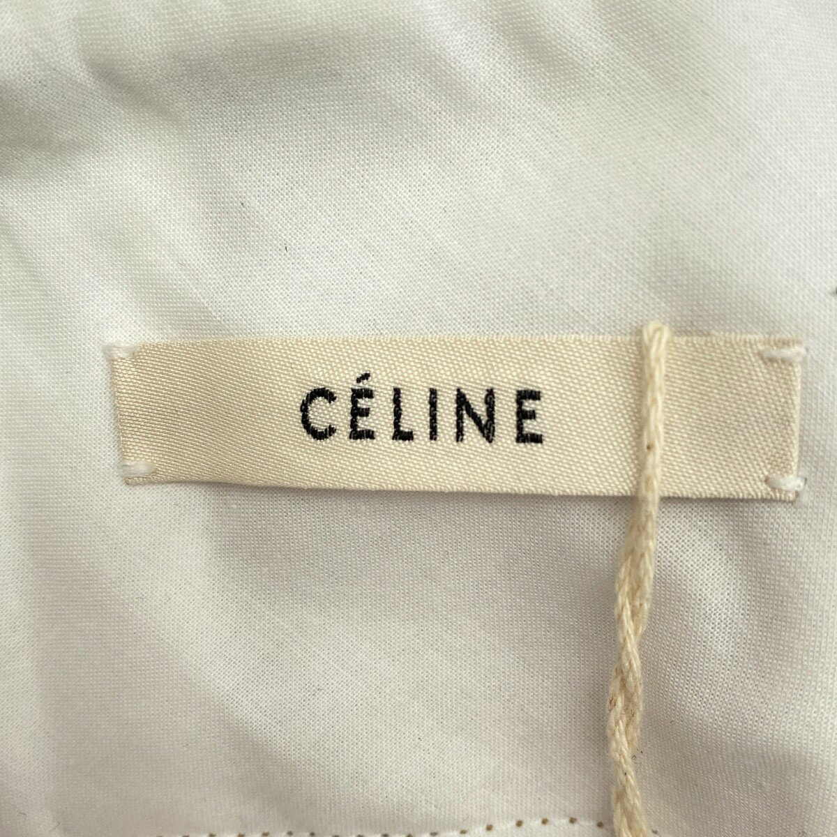 CELINE by Phoebe Philo セリーヌ フィービーファイロ ウールフレアトラウザーパンツ 2 1P58/7370 ベージュ 36 【中古】 IT6RZHDY2LQW
