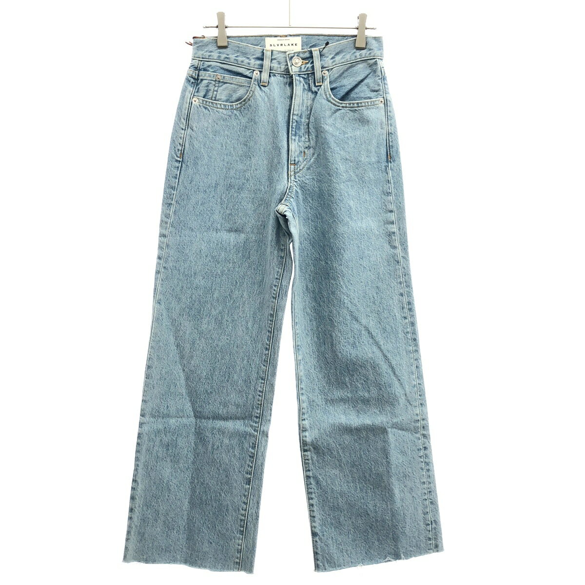 SLVRLAKE シルバーレイク GRACE CROP デニムパンツ インディゴ 24 【中古】 ITWRE0TPD9JU