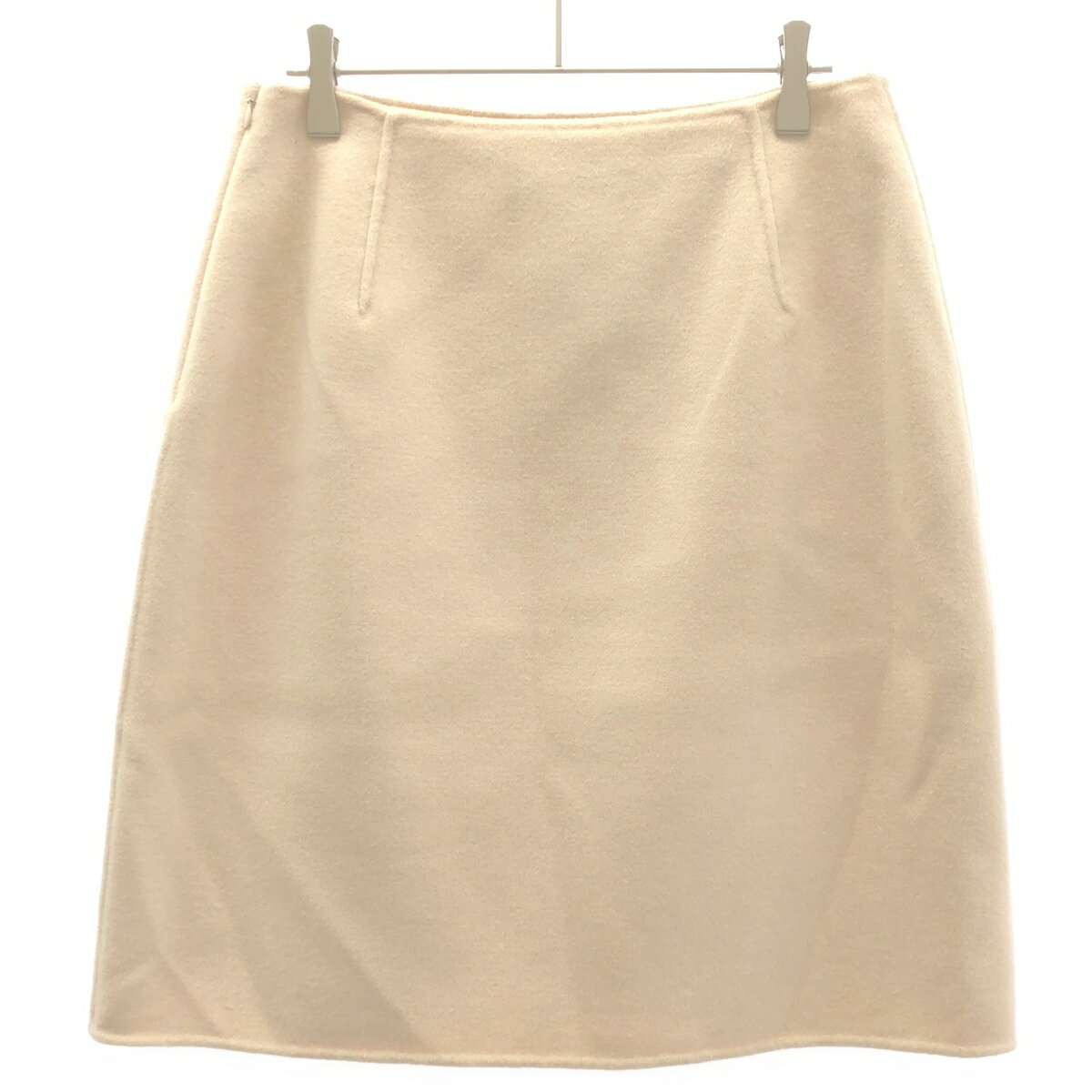 乐天商城 - Weekend Max Mara ウィークエンド マックスマーラ ウールスカート 51060263 ベージュ系 42 【中古】 ITDA63HBP4LQ
