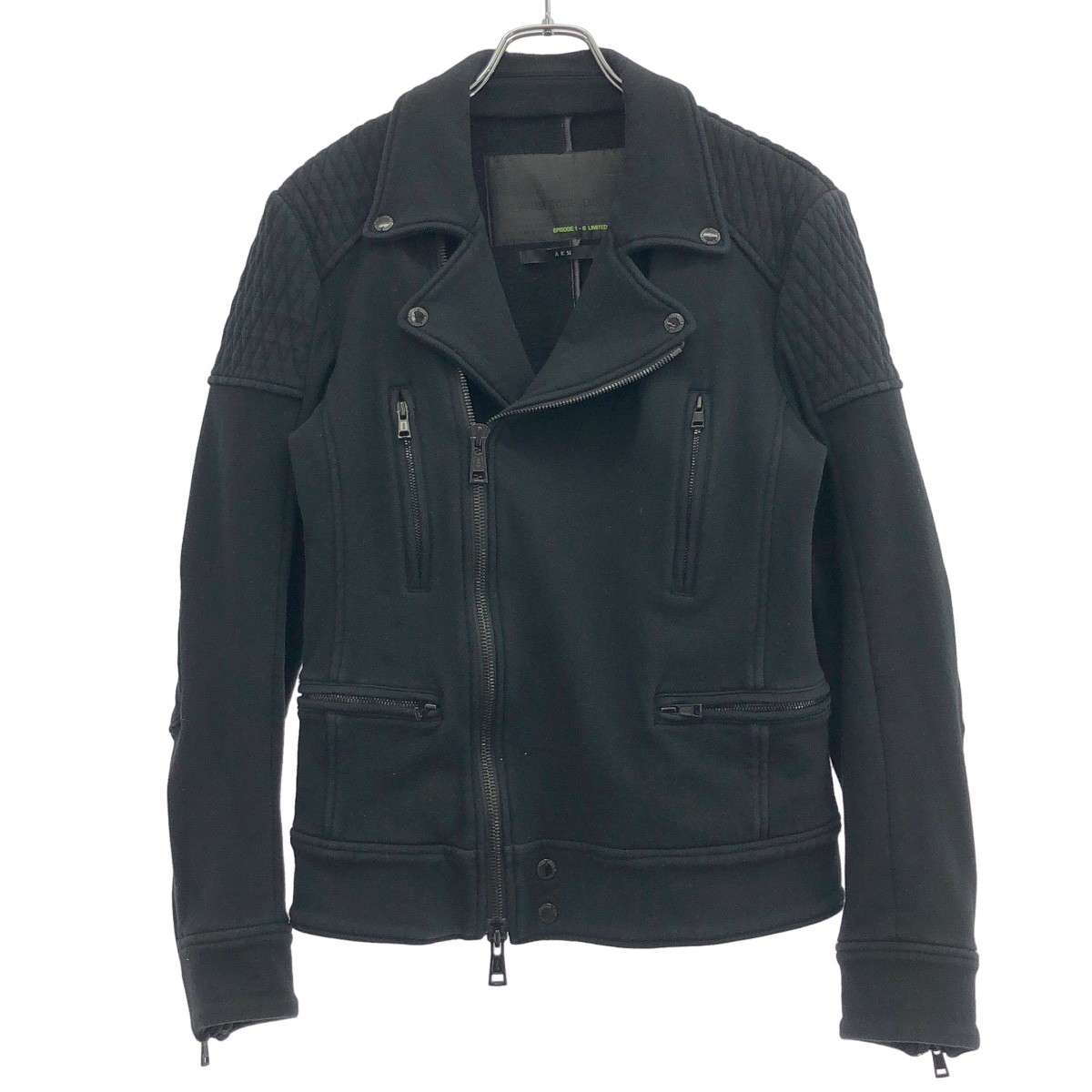 AKM レザー　ブルゾン　スタジャン　スタジアムジャンバー AKM レザーブルゾンスタジャンスタジアムジャンバー