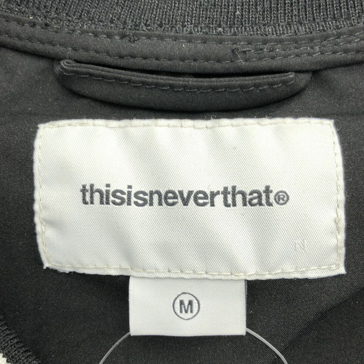 thisisneverthat ディスイズネバーザット TSN Golf Pullover ゴルフプルオーバー ブラック M 【中古】 ITHG5GSVPH7U