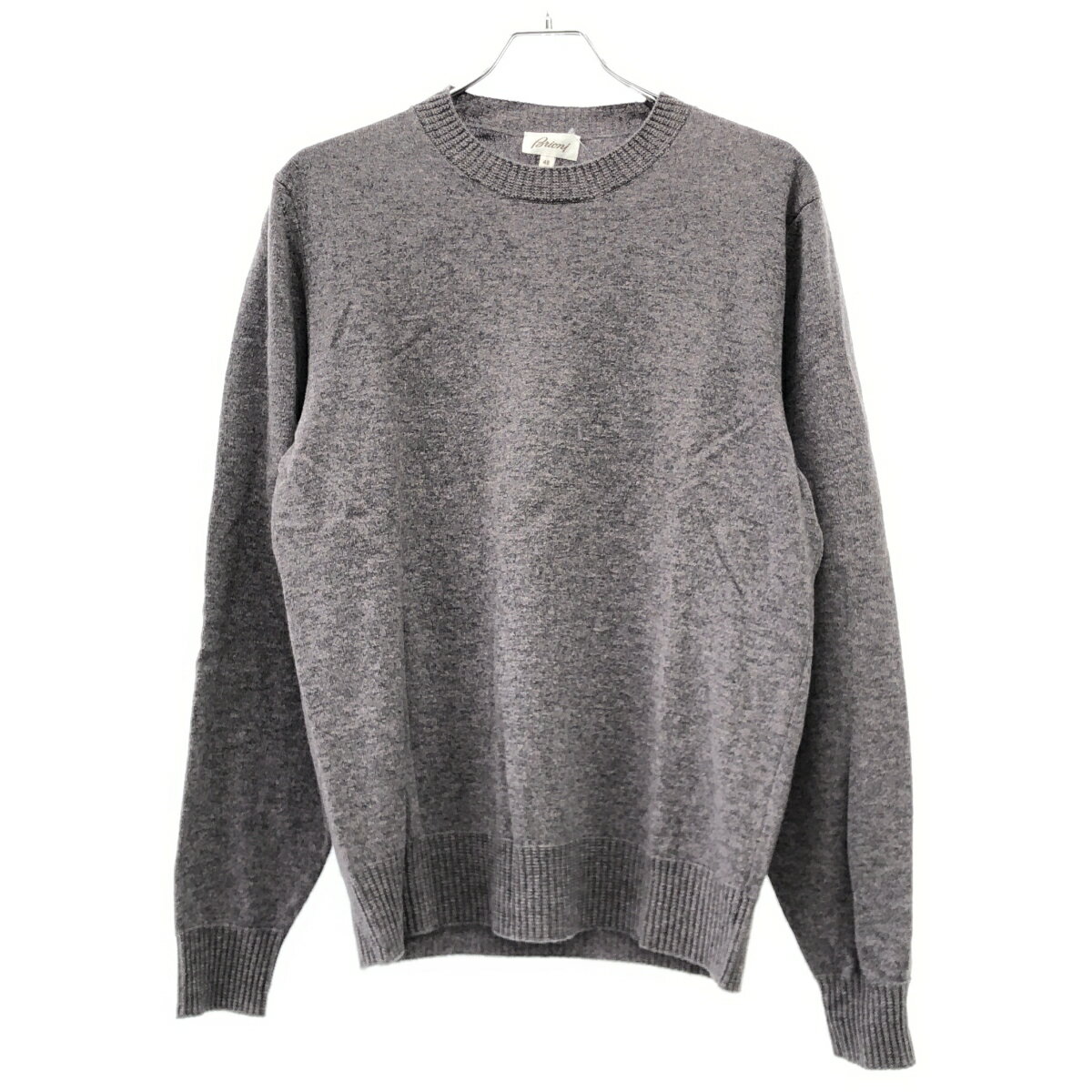 Brioni ブリオーニ カシミヤニットセーター パープル 48 【中古】 IT920ENOEPWG