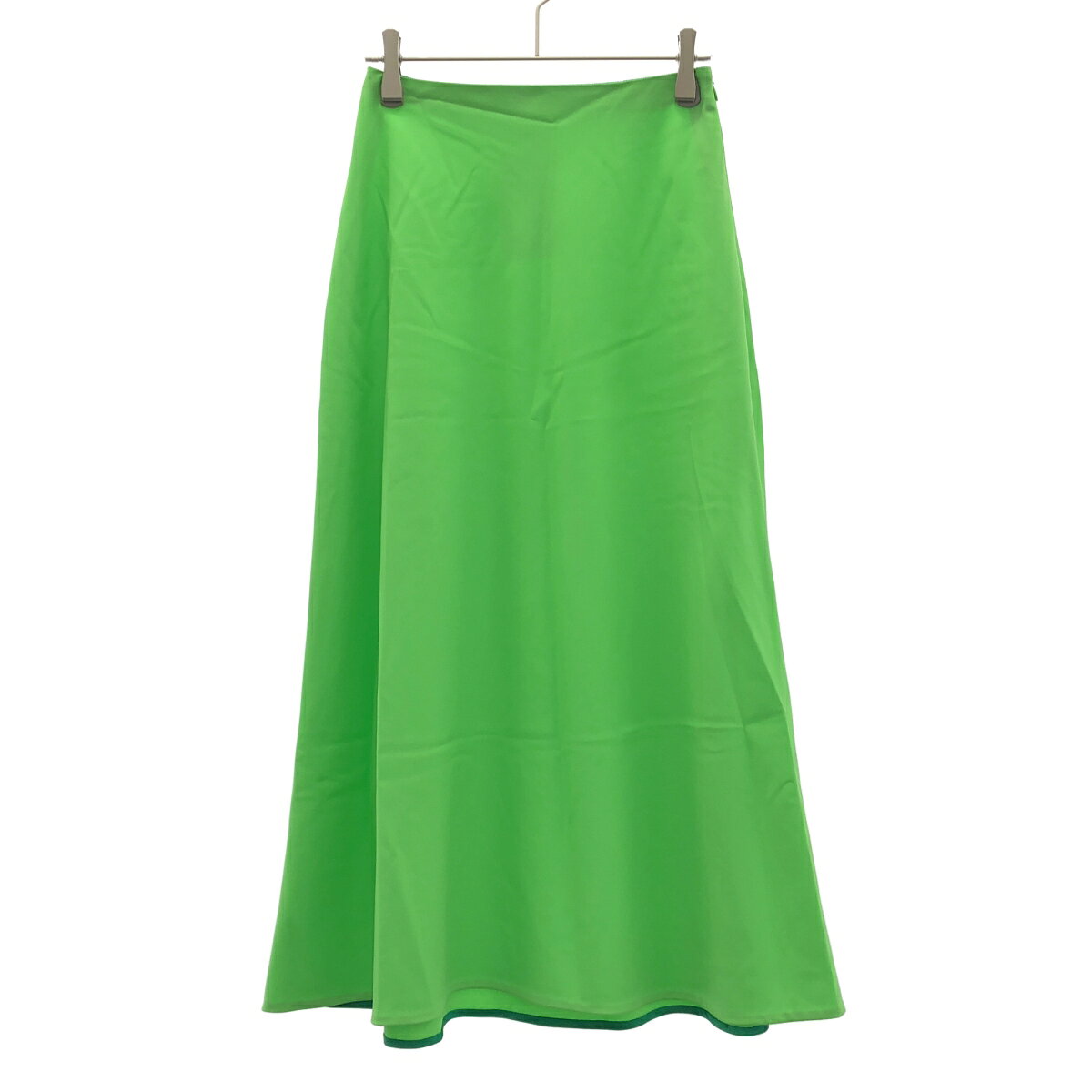 BLAMINK ブラミンク ウールトラペーズスカート 7924-230-0329 グリーン 36 【中古】 ITLTMEHYJW4W