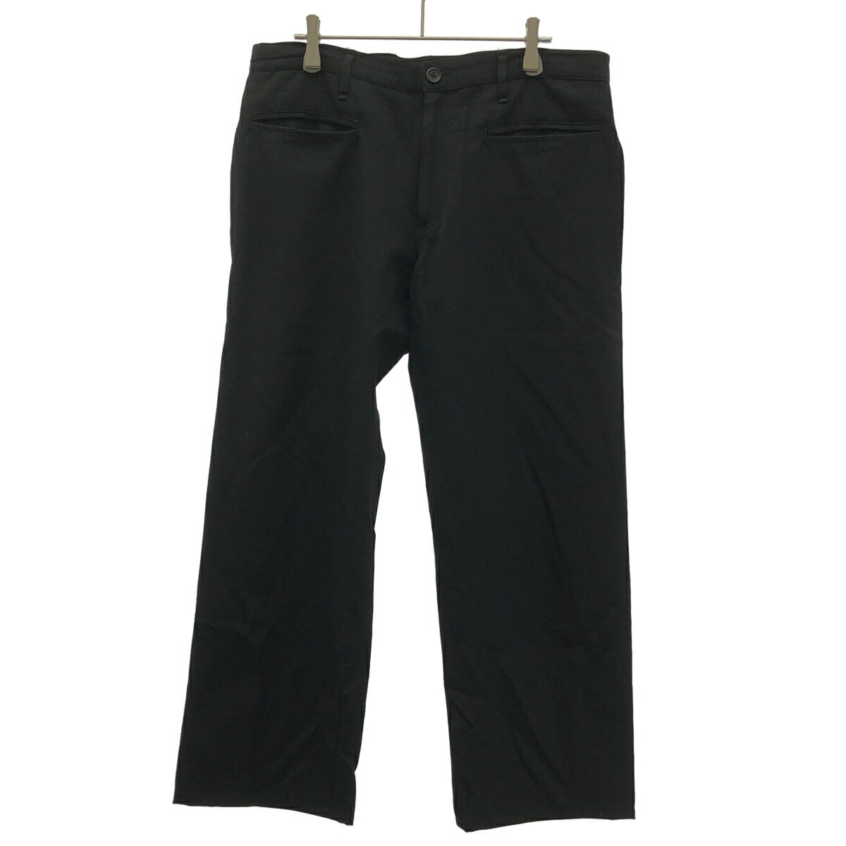 2008ss Y’s for men ウールギャバ ストリングパンツ ブラック 2008ss Y's for men ウールギャバ ストリングパンツ ブラック 2008ss