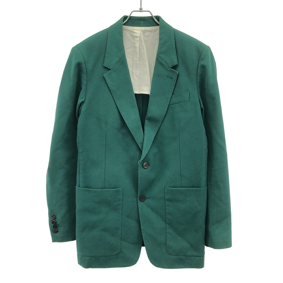 ami alexandre mattiussi アミ アレクサンドル マテュッシ コットン2Bテーラードジャケット E19V013.230 グリーン 48 【中古】 ITMV3MRY6XVS