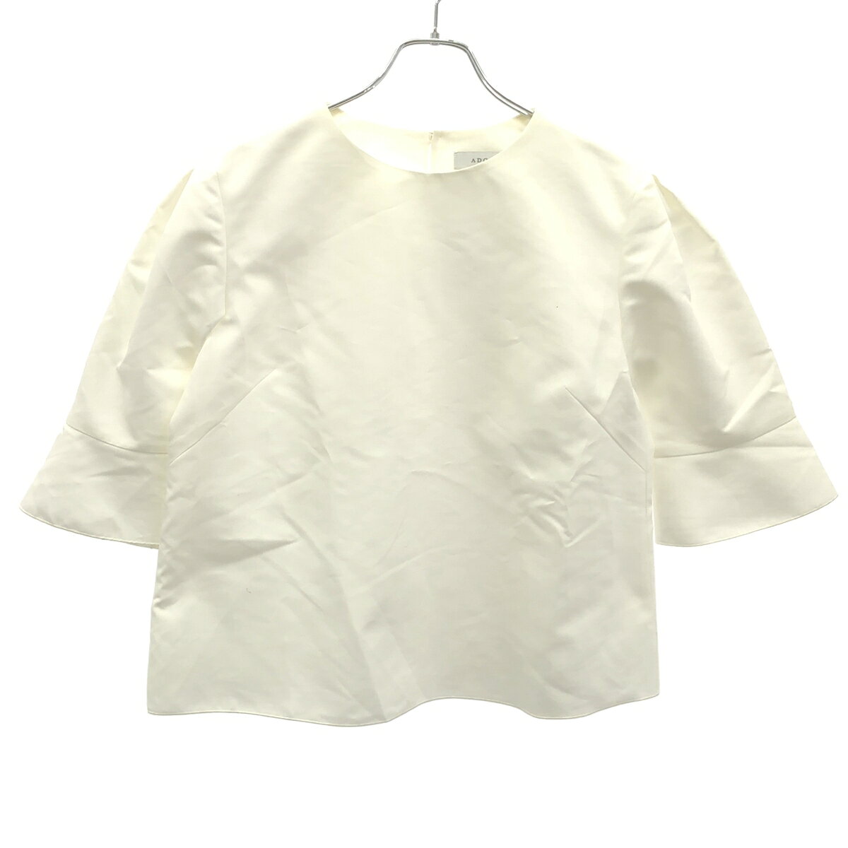 Rakuten - ADORE アドーア フォルムドコットンブラウス 531-2110519 ホワイト 38 【中古】 IT5B6OK4TQK2