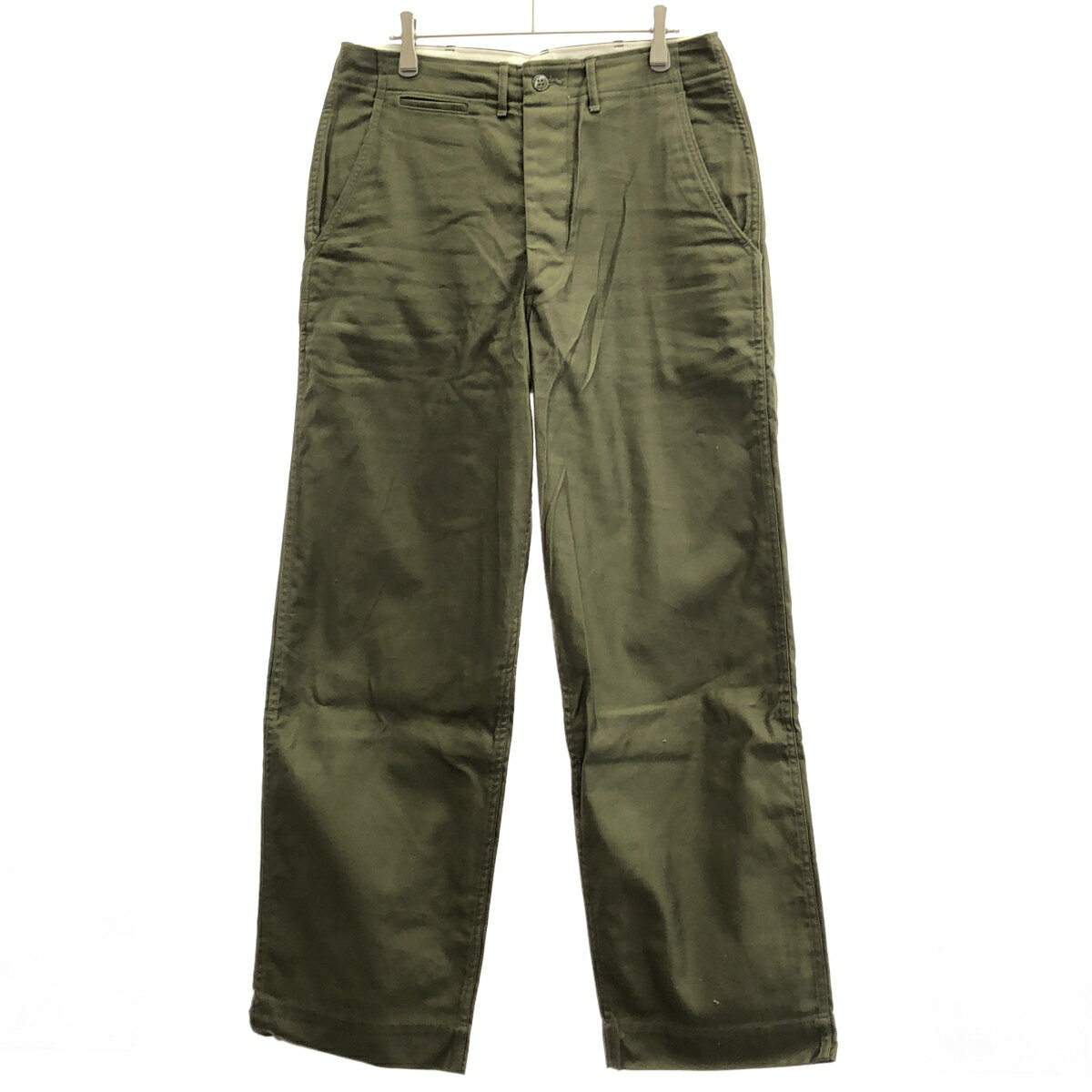 CIOTA シオタ EDIFICE 別注 スビンコットンウエポンチノパンツ PTMLE-102M カーキ 5 【中古】 IT3U4C6Z0DWO