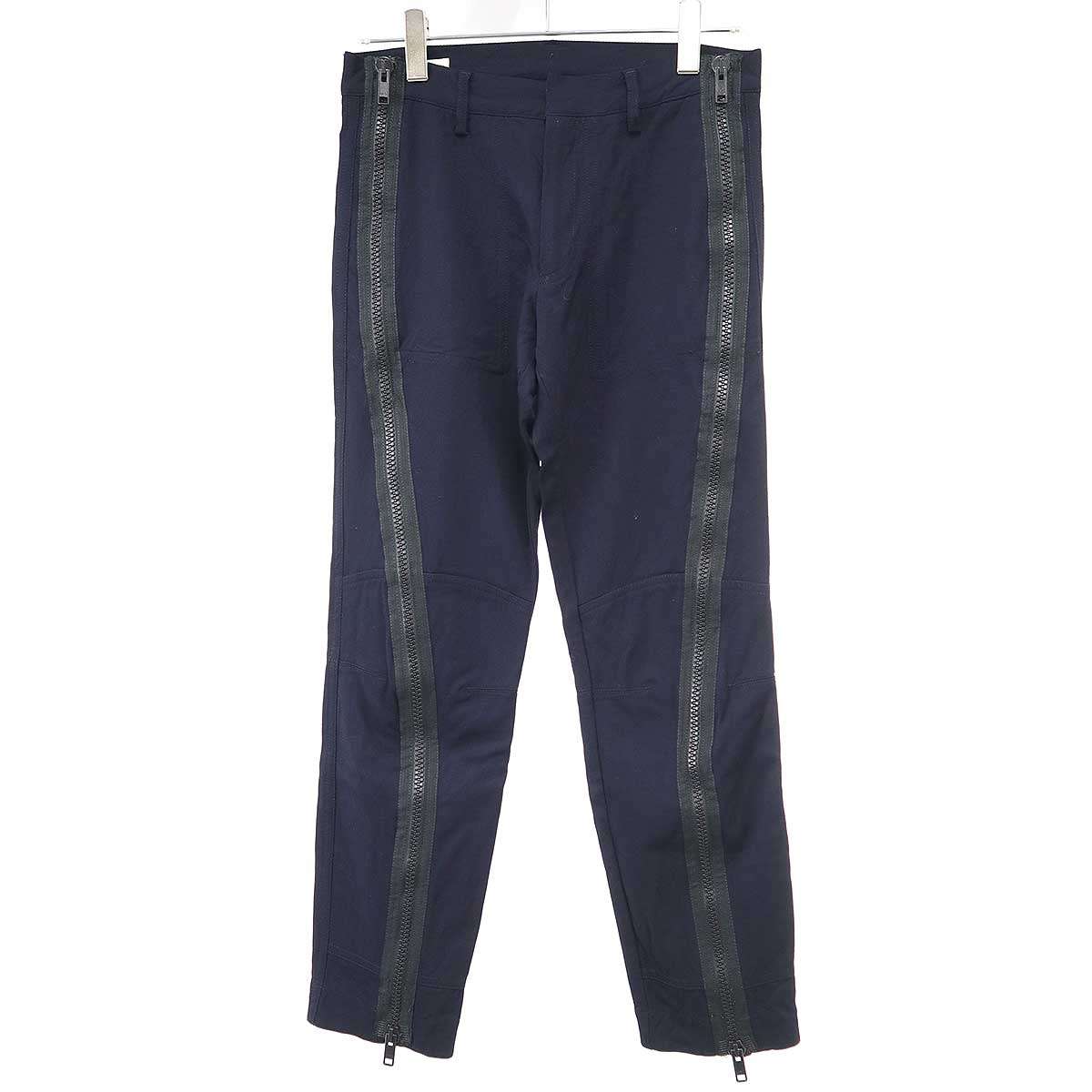 DRIES VAN NOTEN ダークネイビー スラックス 44 DRIES VAN NOTEN ダークネイビー スラックス 44 C9998766 本