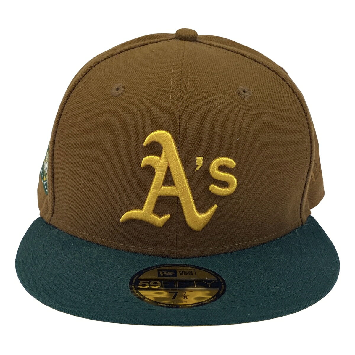 Rakuten - NEWERA ニューエラ MLB Oakland オークランドアスレチック 40周年 キャップ ブラウン 7 7/8 【中古】 ITWV8I5VQ5CX