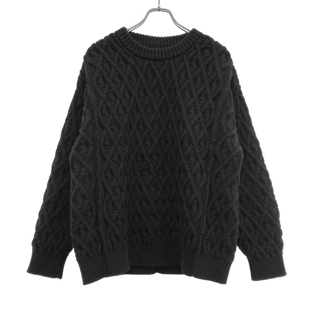 【美品】AURALEE オーラリー 定番ウールリブニットプルオーバー メンズ 5 AURALEE / オーラリー | SUPER FINE WOOL RIB KNIT BIG P/O (メンズ