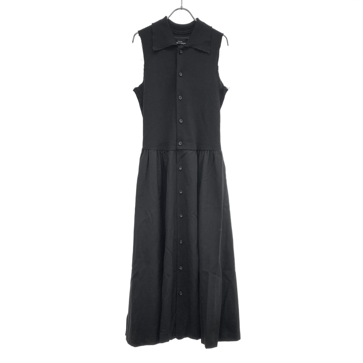 Rakuten - tricot COMME des GARCONS トリココムデギャルソン AD1993 ノースリーブワンピースマキシワンピース TA-04022M ブラック M 【中古】 ITRY5LO1S2I8