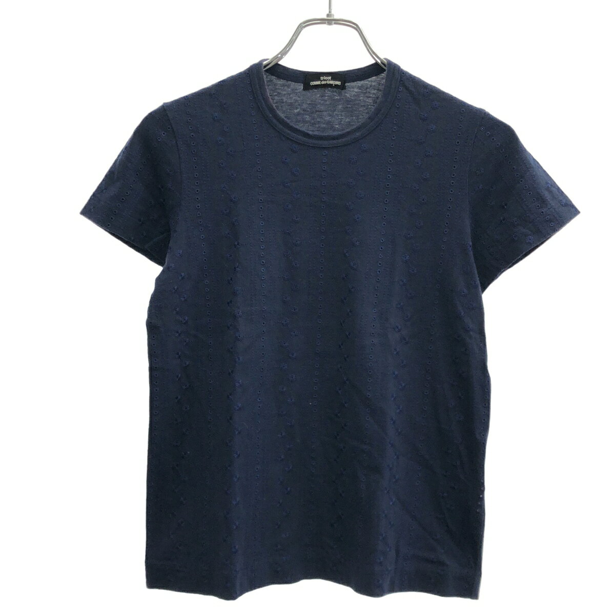 Rakuten - tricot COMME des GARCONS トリココムデギャルソン 2008SS Tシャツ TA-T022 ネイビー ー 【中古】 ITCSQEF62UTC