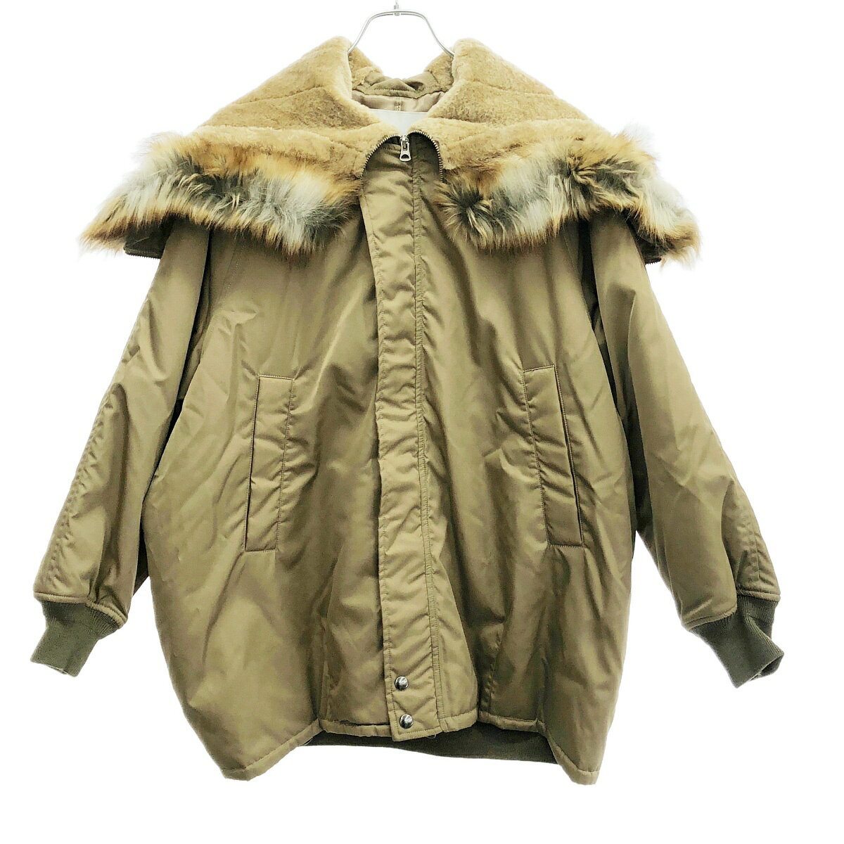 Rakuten - TICCA ティッカ 25AW long N2B ミリタリー ジャケット 0253410055 キャメルブラウン F 【中古】 ITGWEX2CTALP