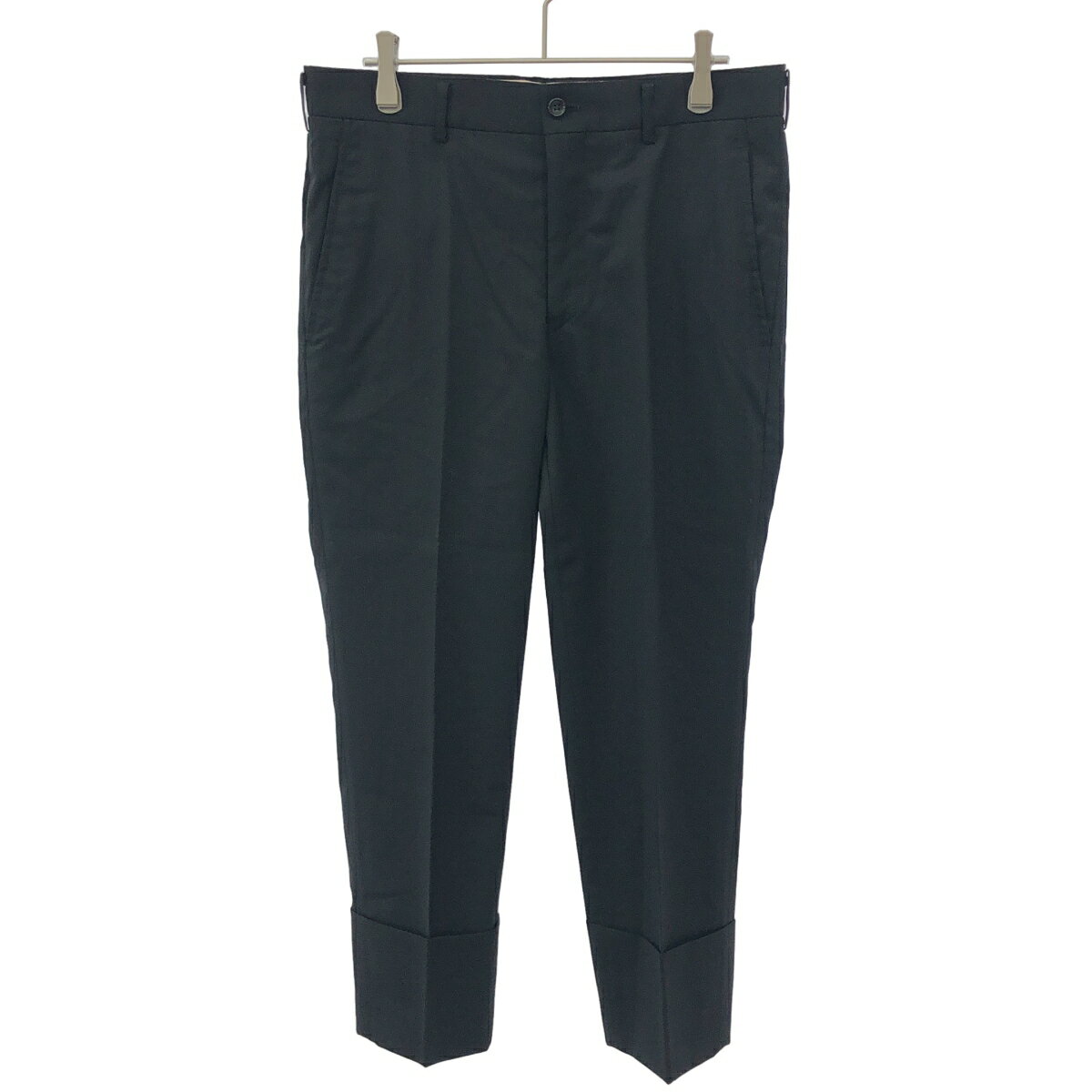 コムデギャルソンオムプリュス　1988　フラワーサイドライン　ウールパンツ　S コムデギャルソンオムプリュス 1988 フラワーサイドライン ウール