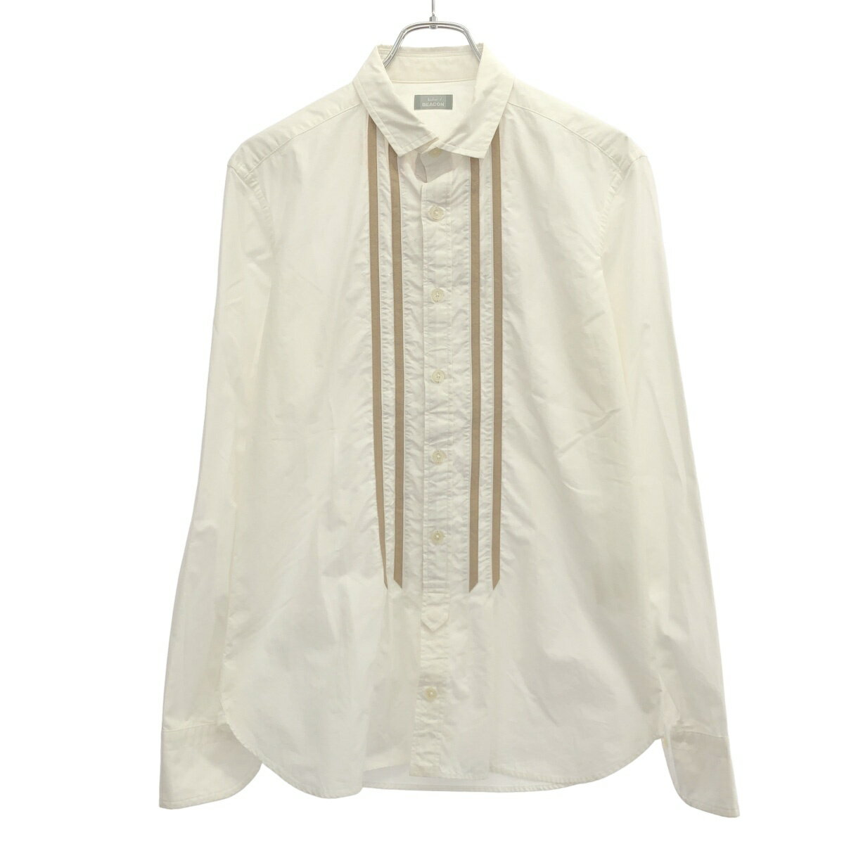 kolor BEACON カラー ビーコン 16AW センターラインロングスリーブシャツ 16WBM-B01141 ホワイト 1 【中古】 ITSK2BC6UFPY