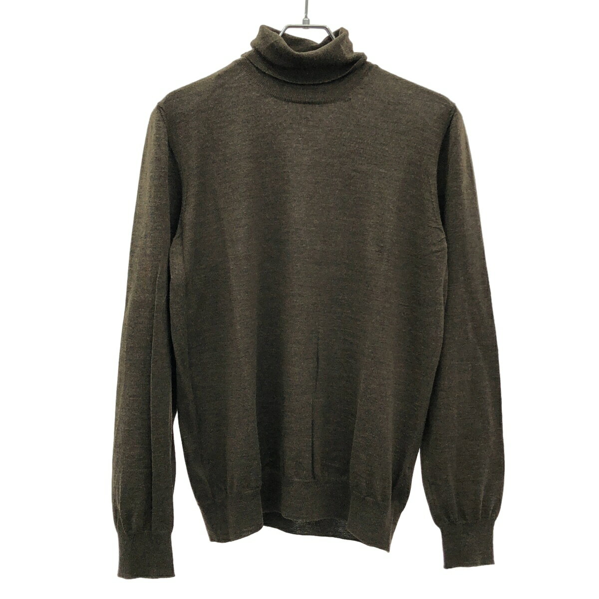 TAGLIATORE タリアトーレ ウールシルクタートルネック ハイゲージニットセーター ブラウン 50 【中古】 ITF7EW8S2XMI