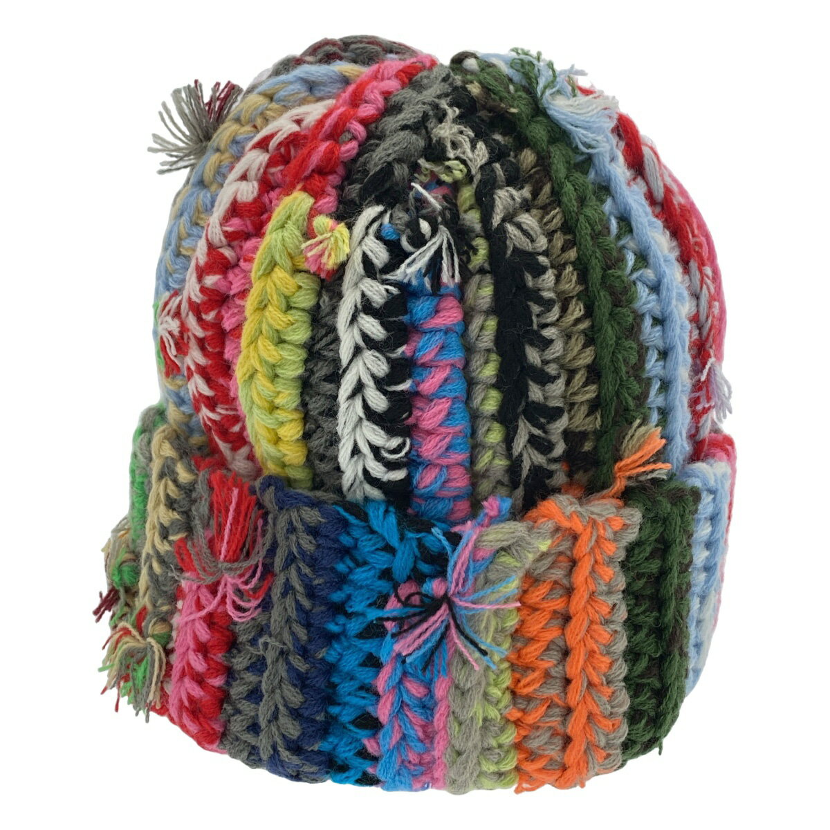 Supreme シュプリーム 23AW Hand Tied Beanie Multicolor ニットビーニー ミックスカラー 【中古】 ITOSU70BNVAQ