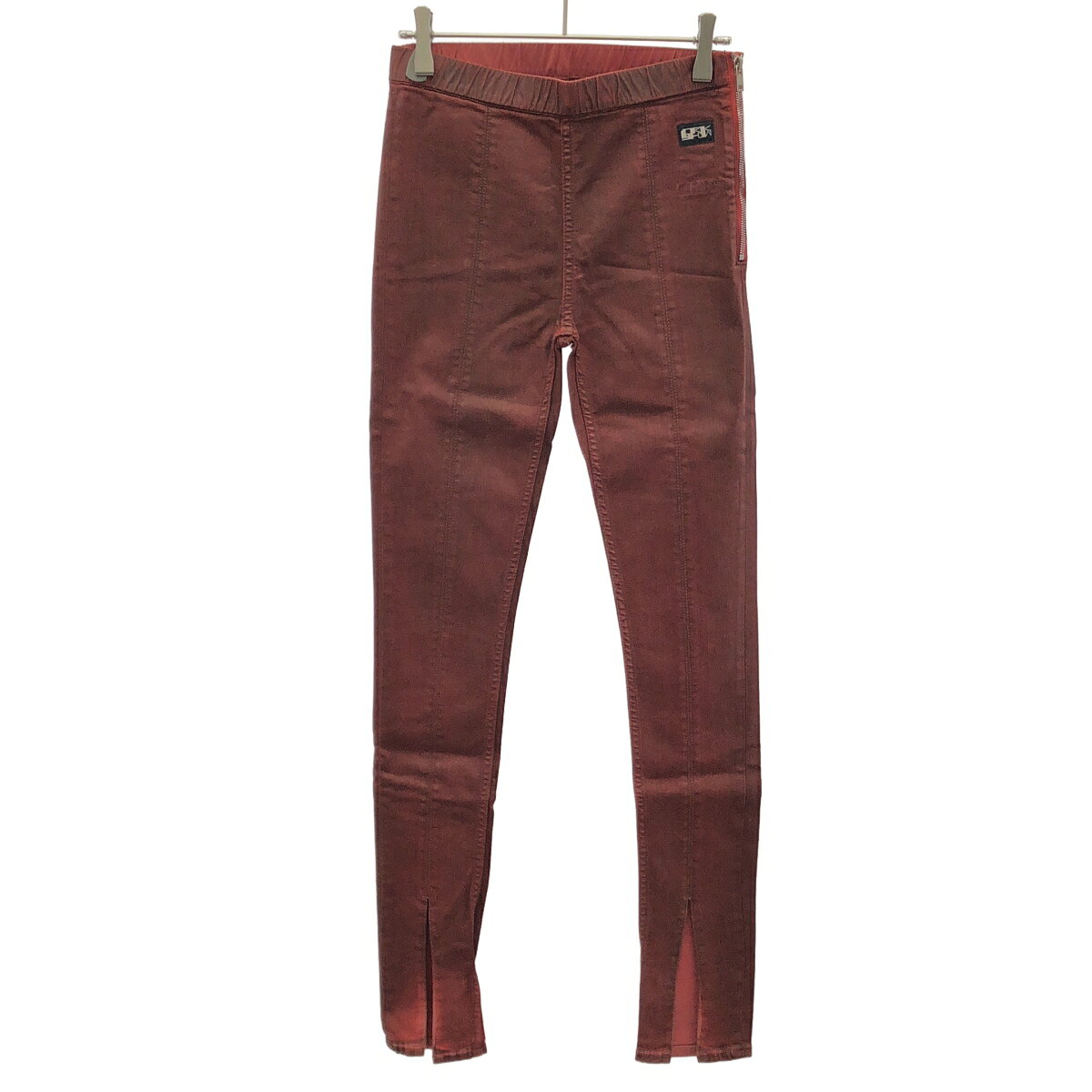 Rakuten - DRKSHDW by Rick Owens ダークシャドウバイリックオウエンス 21SS ストレッチコーティングレギンスパンツ DS21S2317-SWX レッド XS 【中古】 ITHJ1ADLMNFO