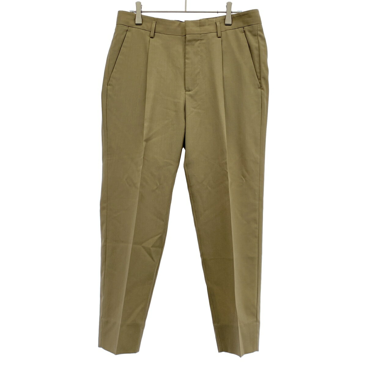 Rakuten - BEAUTY&YOUTH UNITED ARROWS ビューティアンドユース ユナイテッドアローズ トロピカル1Pワイドテーパードアンクルパンツ 1214-199-7370 ベージュ M 【中古】 ITVZXZD0JPE0