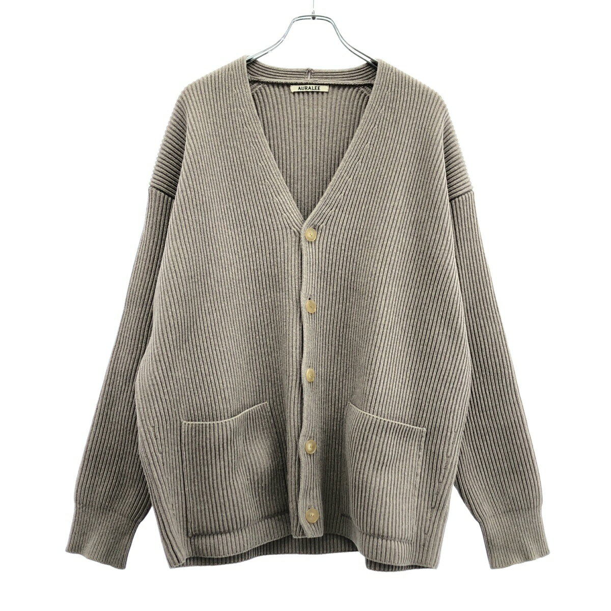楽天市場】オーラリー superfine wool rib knitの通販