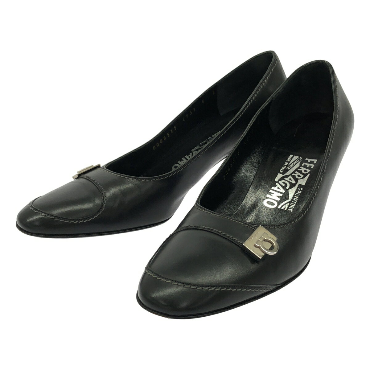 美品 フェラガモ フラットシューズ パンプス 黒 24cm 楽天市場】フェラガモ（パンプス｜レディース靴）：靴の通販