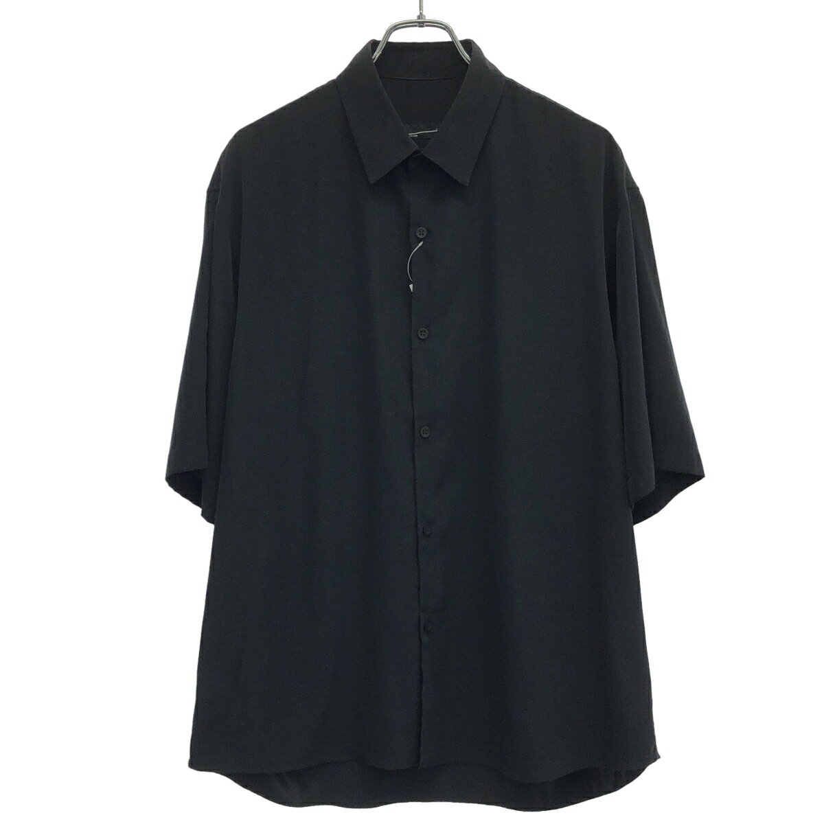 ヤ*ス様 LAD MUSICIAN デシンインクジェット 長袖シャツ 42 黒系 LAD MUSICIAN（ラッドミュージシャン） 長袖シャツ 42 ブラック メンズ