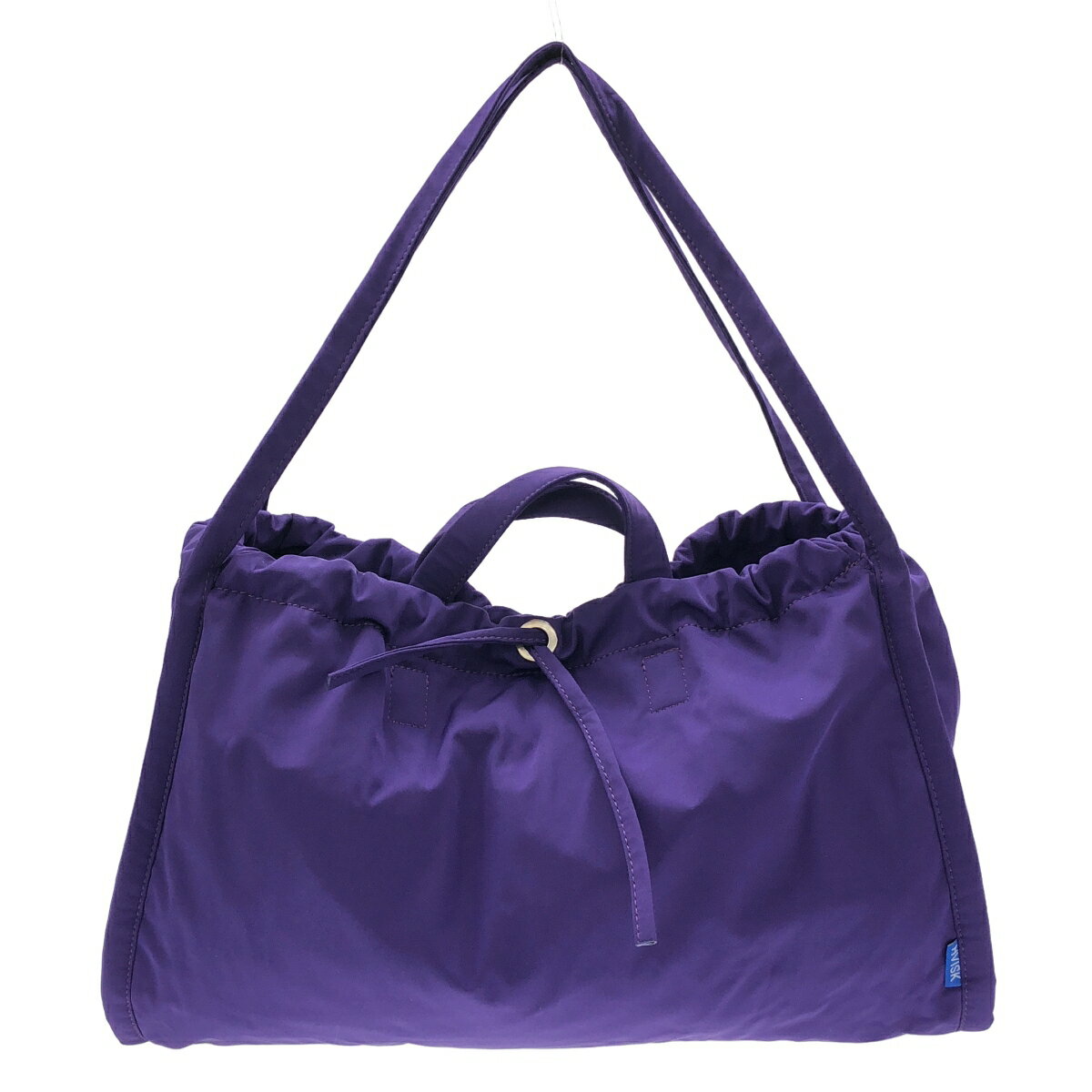 HVISK ヴィスク SAGE TWILL ショルダートートバッグ パープル - 【中古】 IT4F13X4Z9LP