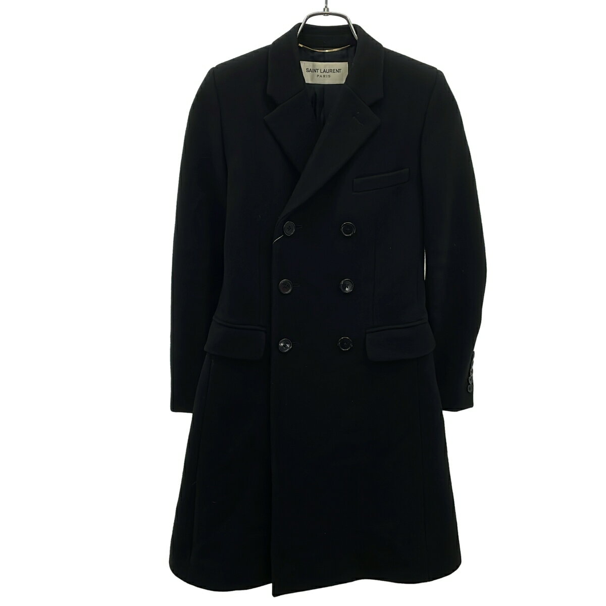 【本日で終了】 SAINT LAURENT ベージュ チェスターコートサイズ46 SAINT LAURENT（チェスターコート）のフリマアイテム一覧