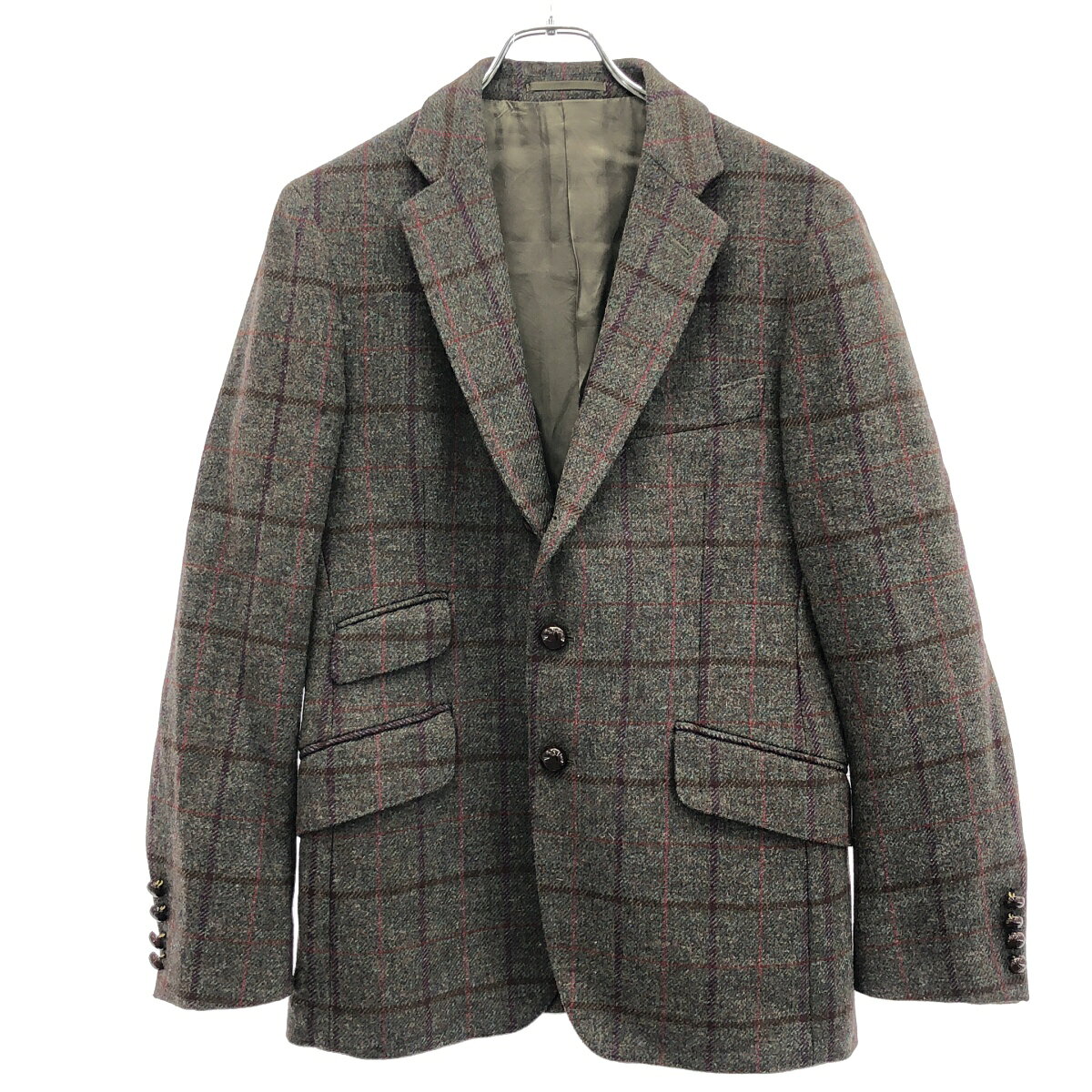 楽天市場】テーラードジャケット チェック（メンズファッション）の通販