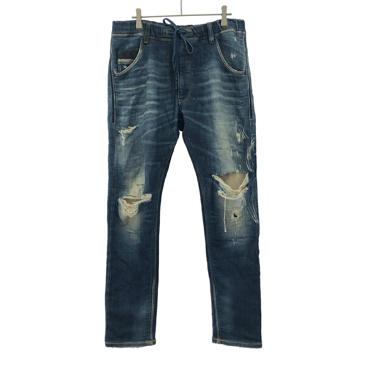 DIESEL ◇ diesel industry KRAYVER デニム パンツ W32 ホワイト 