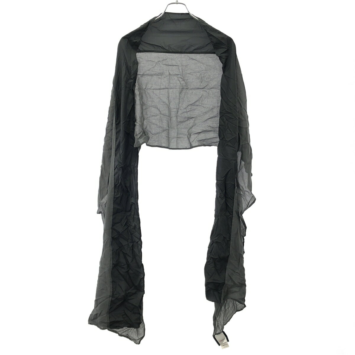 LANVIN ランバン ナイロンスカーフ M13GR01 6AQ037 グレー 【中古】 ITD3SL4XV128
