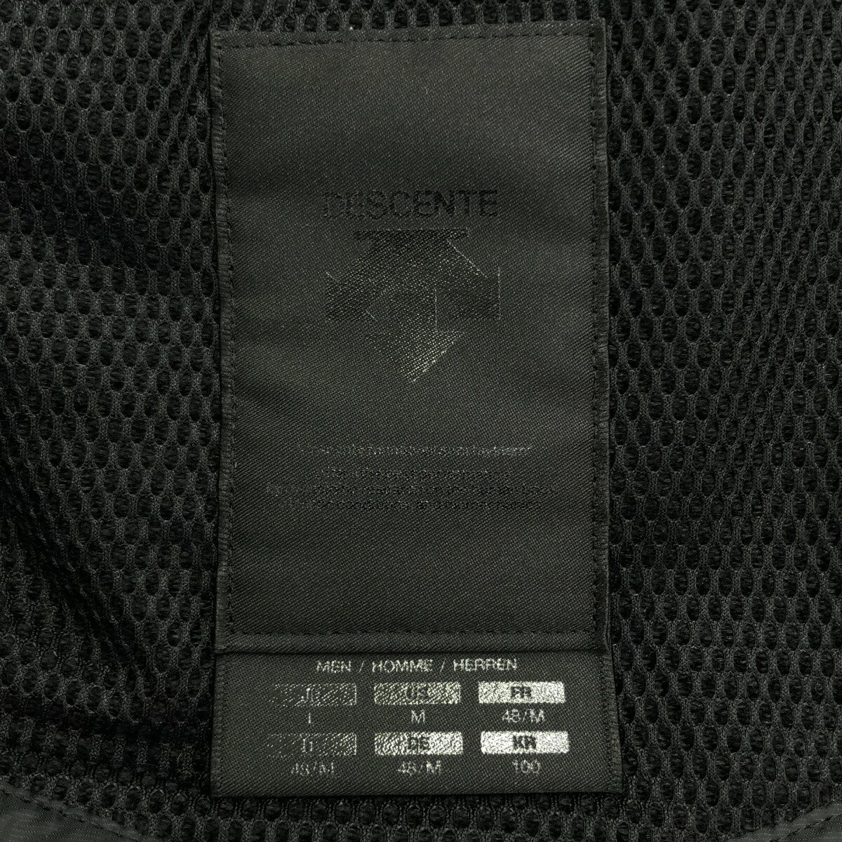 DESCENTE ALLTERRAIN デサント オルテライン 水沢ダウンジャケット DAM0GK32U ブラック L 【中古】 IT1LAZ35JSE8 3