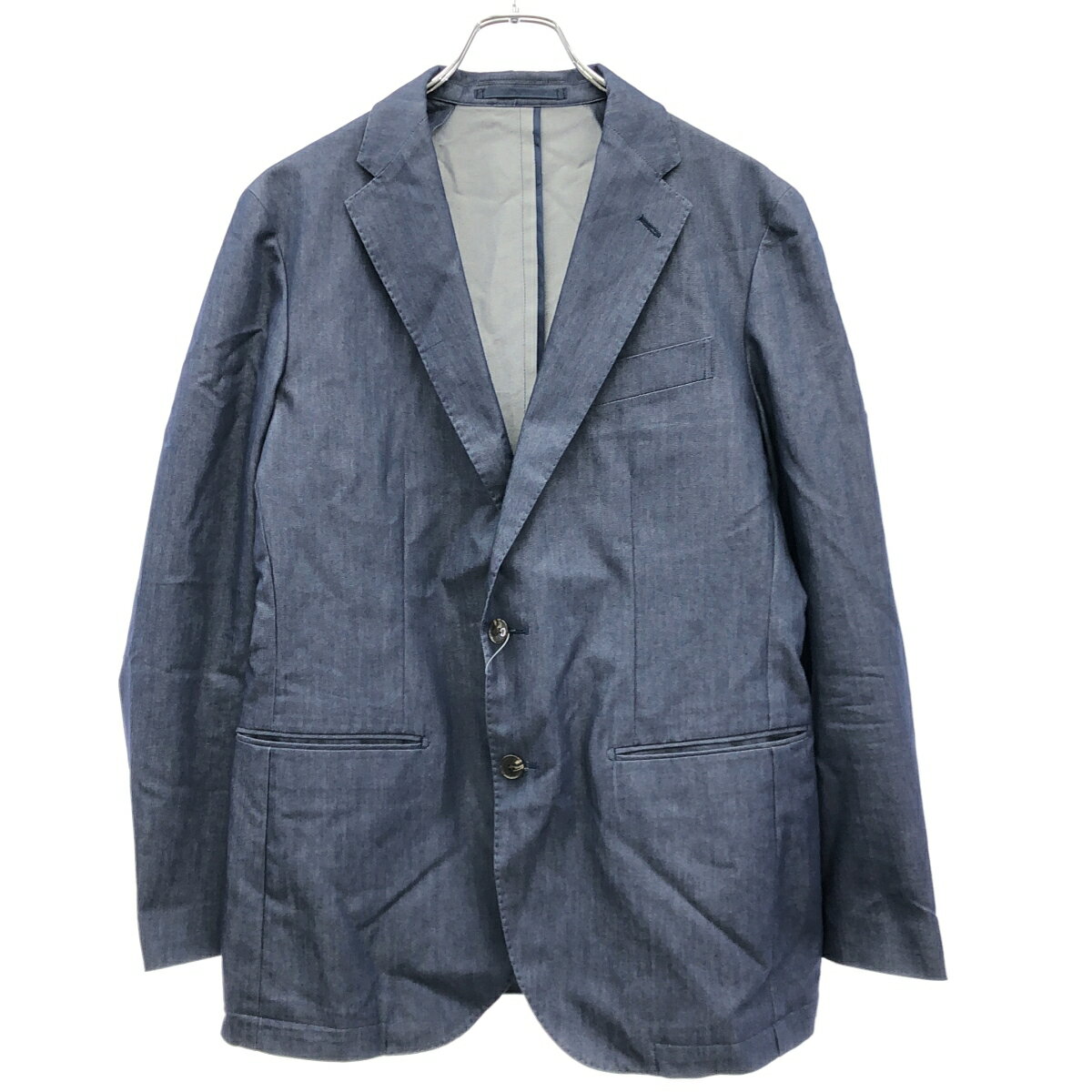 商品管理ID：ITAYSRW6BEHI URBAN RESEARCH DOORS アーバンリサーチドアーズ ストレッチ ツイル2Bテーラードジャケット&スラックスパンツ セットアップ DT04-18L314/DT04-14L314 コンディションについて コンディションランクの基準は、当社が設けた基準となります。 感じ方には個人差がありますので、参考程度にお考え下さい。 また、状態の全てを記載しきれない場合があります。 特にC・Dランクの商品は、詳細に記載しきれない毛玉や汚れ、小穴等の微細なダメージがある場合がございます。 新品・中古品に関わらず、一部の付属品がない場合がございます。 ガーメント等の例外を除いて、画像に写っているものが全てとなります。 気になる点がございましたら、ご注文前に質問欄よりお問い合わせください。 状態について詳細 備考 DT04-18L314/DT04-14L314 商品詳細 商品管理ID ITAYSRW6BEHI ブランド URBAN RESEARCH DOORS アーバンリサーチドアーズ アイテム名 ストレッチ ツイル2Bテーラードジャケット&スラックスパンツ セットアップ サイズ表記 48/46 実寸 肩幅：44cm 身幅：52cm 着丈：70cm 裄丈：83.5cm 袖丈：61.5cm ウエスト：83cm もも幅：32.5cm ひざ幅：23cm 裾幅：19cm 股上：25cm 股下：67cm ※体型によっては画像のイメージと異なる場合がございます。お手持ちの洋服と記載の各実寸を比較してサイズ感をご確認ください。 色 インディゴ 素材 表地：綿63％、ポリエステル37％/裏地：ポリエステル100％ 取扱い店舗 ご注文に関する注意事項 ※掲載商品は実店舗等で同時販売しており、欠品になる場合がございます。 恐れ入りますがその際はキャンセルとなりますことを予めご了承ください。 ※コンディションランクについては保存袋や箱、その他付属品の状態は対象外です。 ※掲載写真はお使いのモニターや環境設定等により若干色合いが異なって見える場合がございます。予めご了承ください。 ※新品・中古品に関わらず一部付属品がない場合がございます。掲載画像をご確認の上、ご不明点は事前にお問い合わせください。 返品について ※原則、お客様都合での返品は承りできません。ご不安な点は事前に問い合わせフォームよりお問い合わせください。 （商品の不良等、弊社過失の場合はお受け取りより7日以内にご連絡いただければ返品受付いたします。詳しくはこちらをご覧くださいませ。）URBAN RESEARCH DOORS アーバンリサーチドアーズ ストレッチ ツイル2Bテーラードジャケット&スラックスパンツ セットアップ DT04-18L314/DT04-14L314 インディゴ 48/46 「URBAN RESEARCH DOORS アーバンリサーチドアーズ」一覧はこちら