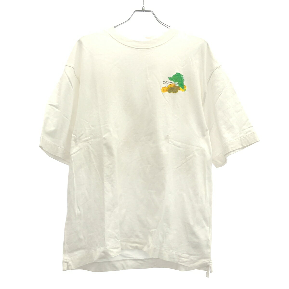 Rakuten - OFF-WHITE オフホワイト 23SS ブラッシュアローペイントTシャツ OMAA120S23JER001 ホワイト M 【中古】 IT5BXL0OS5K0