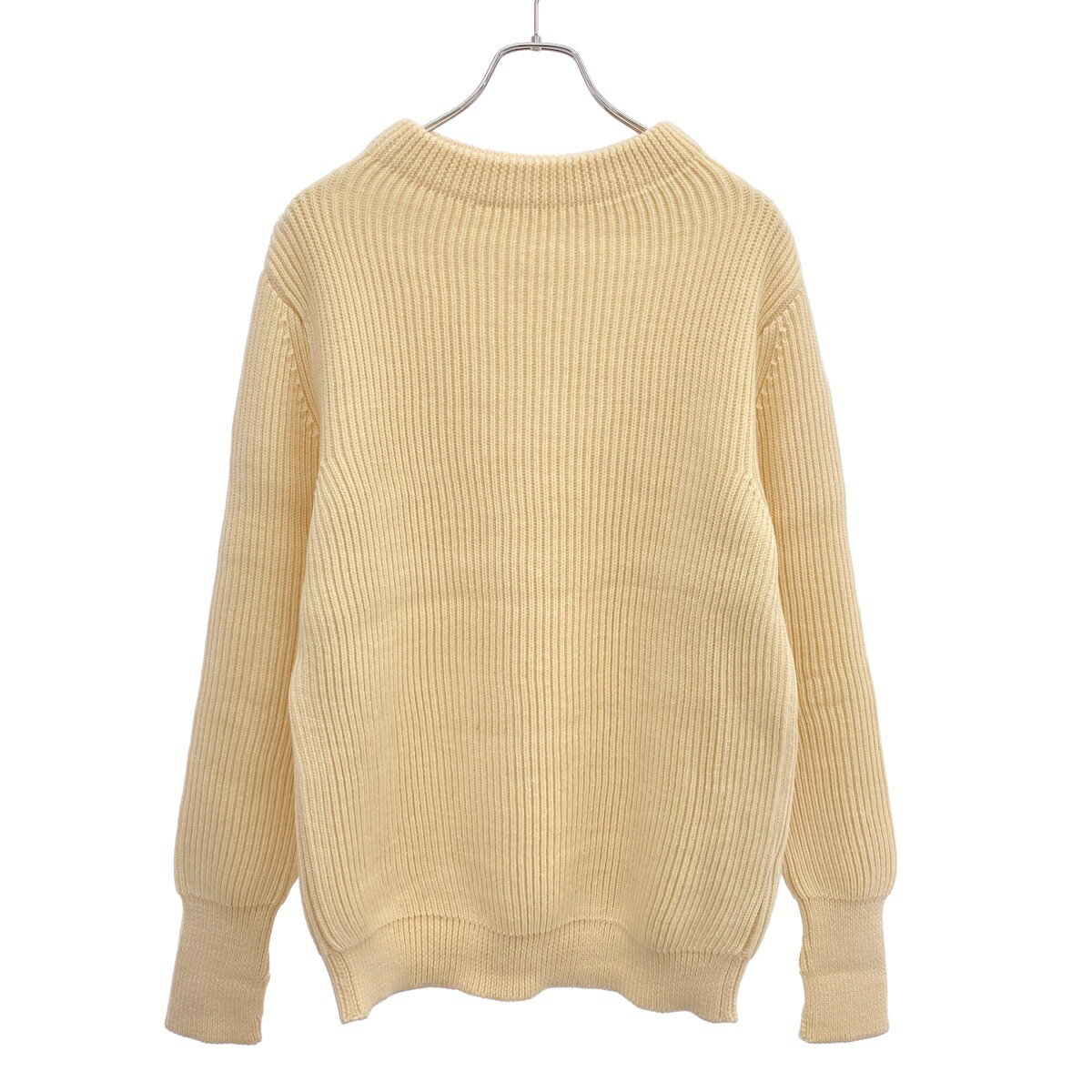 ANDERSEN-ANDERSEN アンデルセンアンデルセン モックネック ウールローゲージニットセーター アイボリー M 【中古】 IT8S2TRUD3RQ