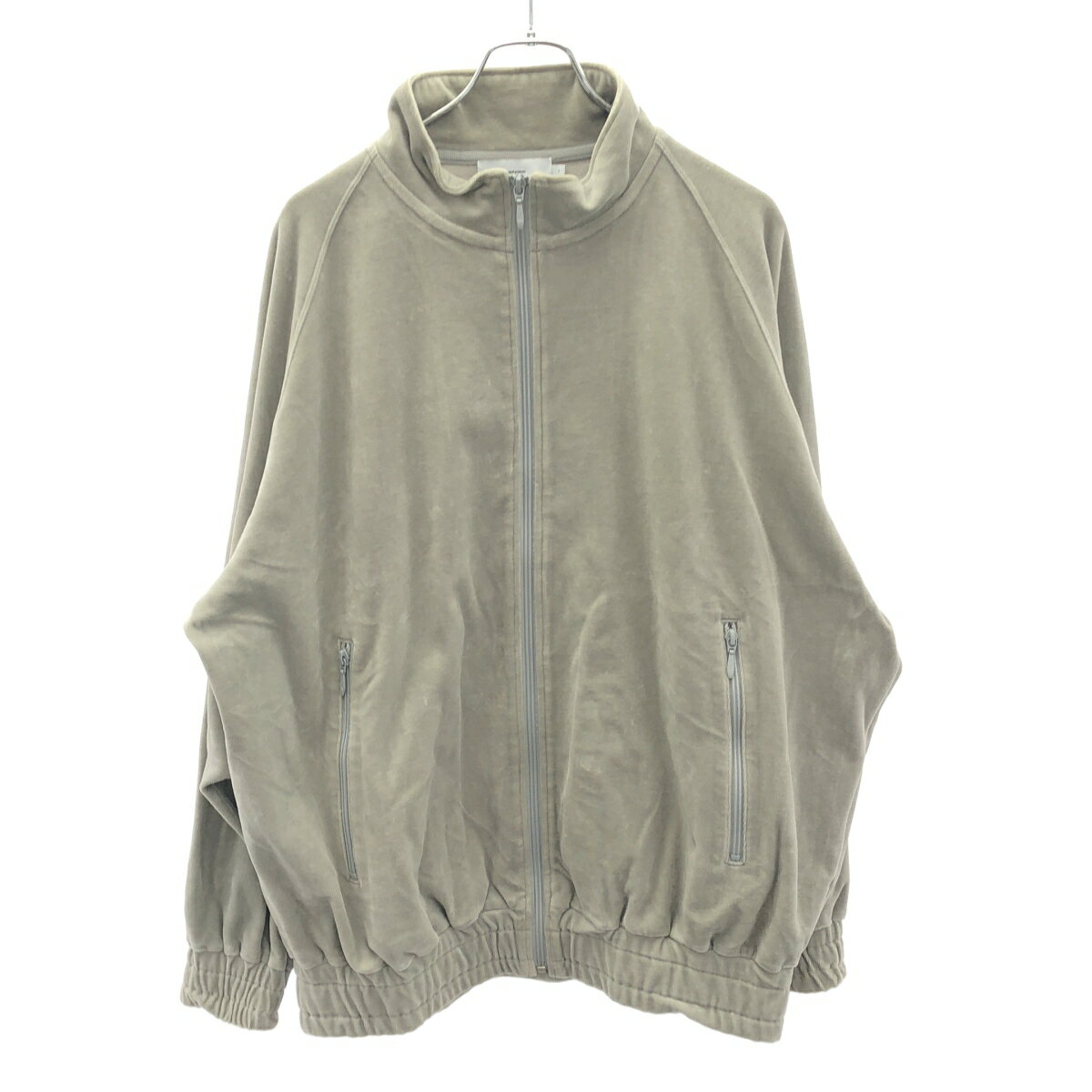 Rakuten - Graphpaper グラフペーパー 24AW Compact Velour Track Jacket コンパクトベロアトラックジャケット GM243-70290 グレー 1 【中古】 IT161T178AN0