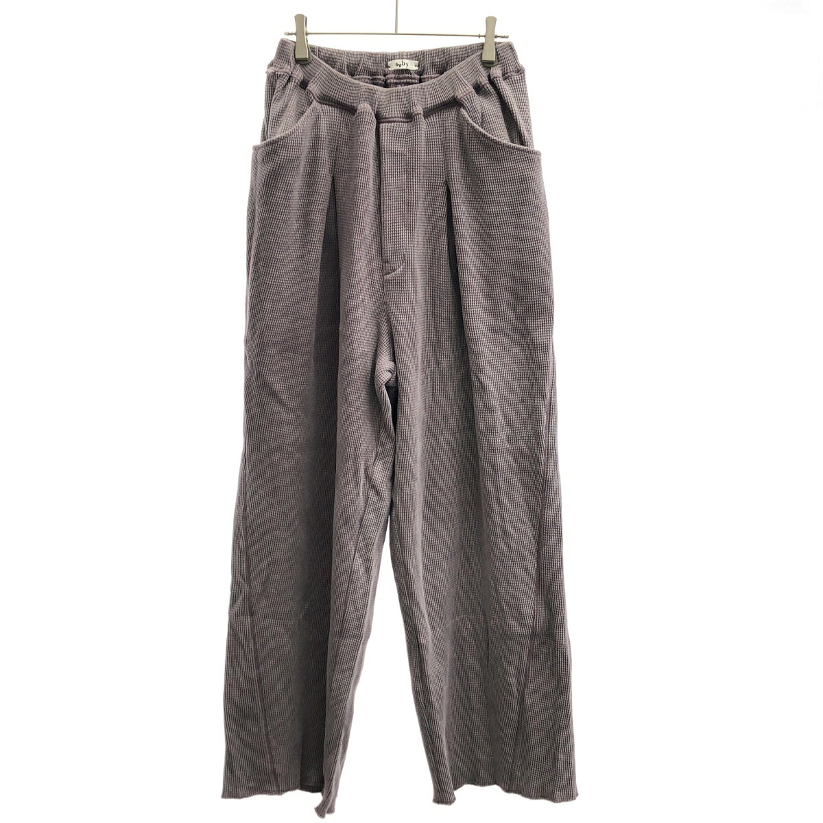 Rakuten - saby サバイ 25AW WAFFLE EASY PANTS - Pigment Stone Wash イージーパンツ 25W-081833 パープル 3 【中古】 ITALY39J6DJ0