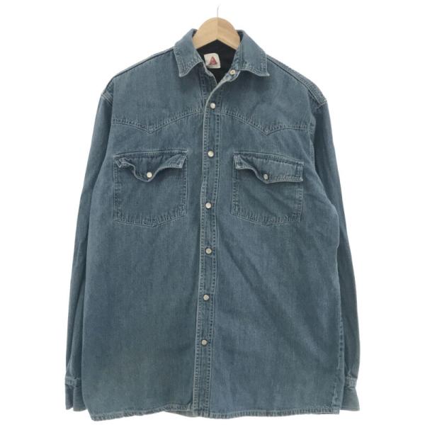 Yuumi Aria ユウミアリア デニムシャツドッキングデザイントップス ブラック F 【中古】 IT6I72INK160
