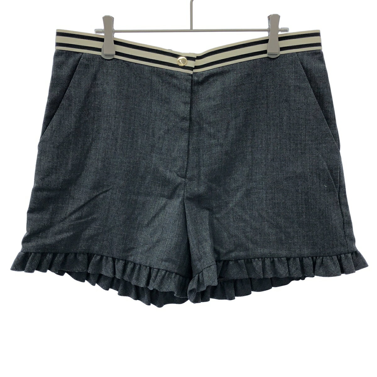 MARNI マルニ イージーワイドフリルショートパンツ PAMAM16A00TW496 グレー 42 【中古】 IT6BXXUU0GPC(4.0)