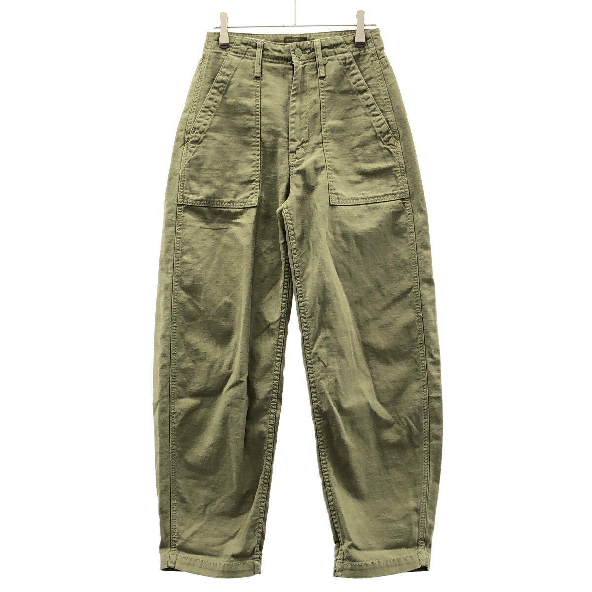 MOTHER マザー THE FANGIRL FATIGUE FLOOD ミリタリーカーブパンツ 4210600249 カーキ 24 【中古】 ITB8Z2XDGYX4