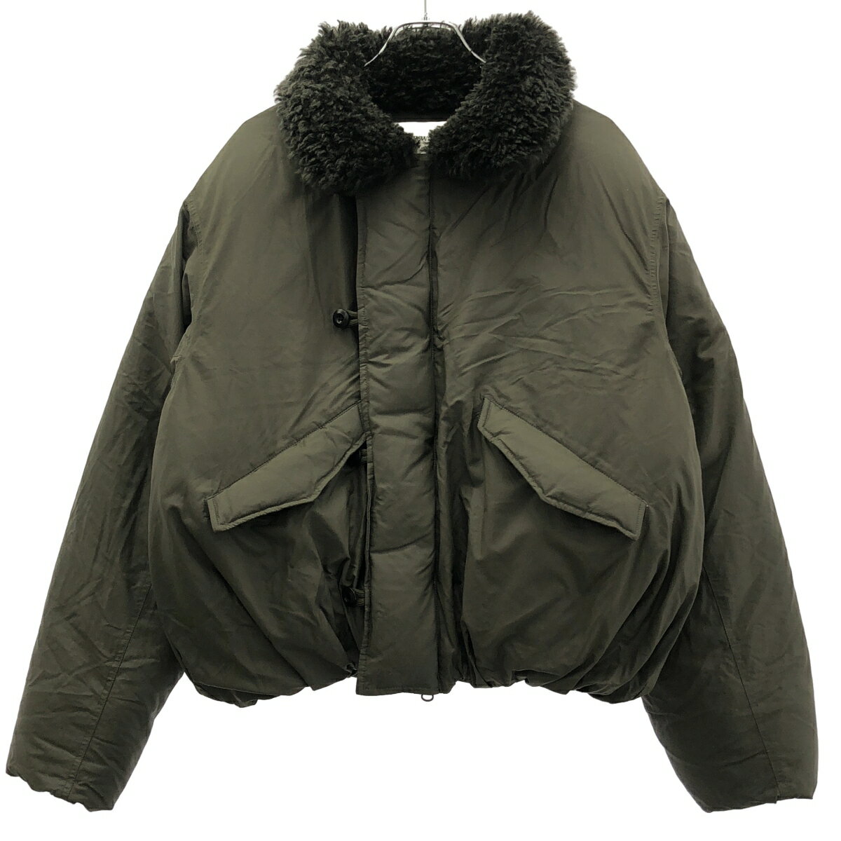 TONYWACK トニーワック 25AW SHEARING COLLAR PUFFER JACKET ダウンジャケット 25-011-923-0001 カーキ L  ITUOW44S5WF0