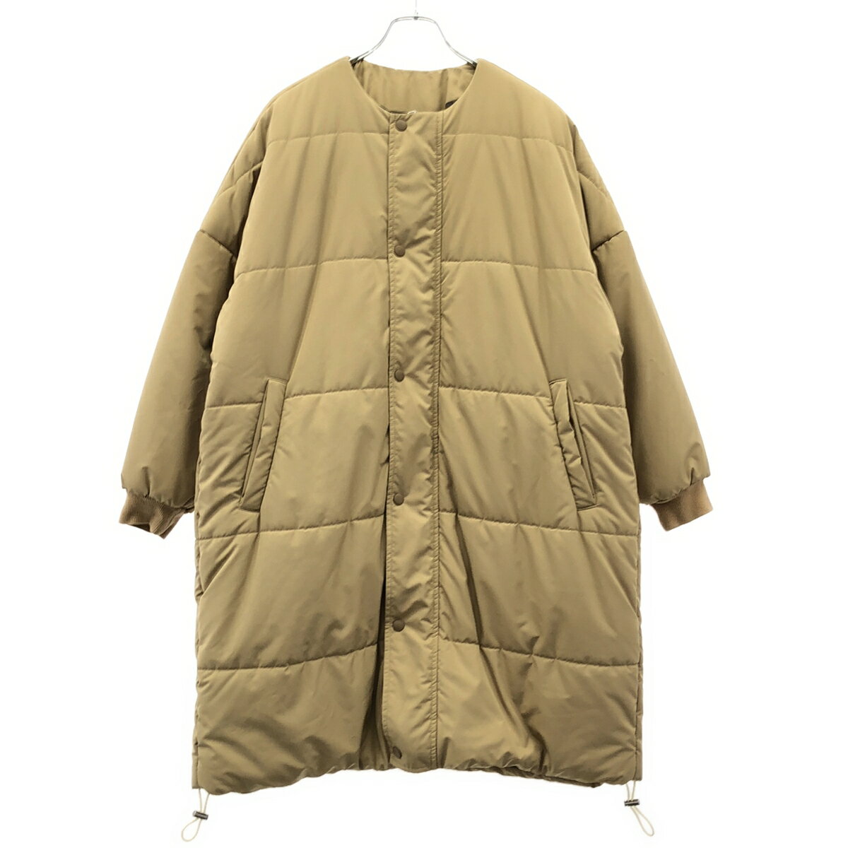 Dessin de Mode デッサン ド モード エヴォダウンラウンドネックコクーンコート 8DCO-C1D ベージュ 1 【中古】 ITXL6I90Y4CY