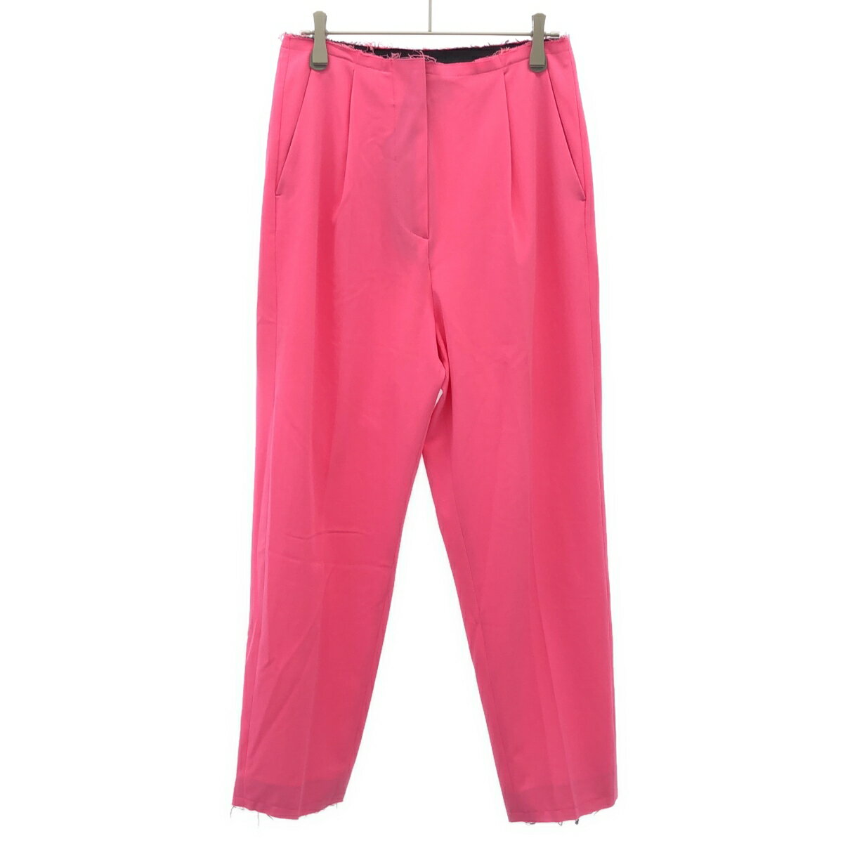 Cropped Pants - MM6 Maison Margiela エムエムシックス メゾン マルジェラ 21AW カットオフトラウザーパンツ S52KA0311 ピンク 38 【中古】 ITM6GZ0OU2HZ