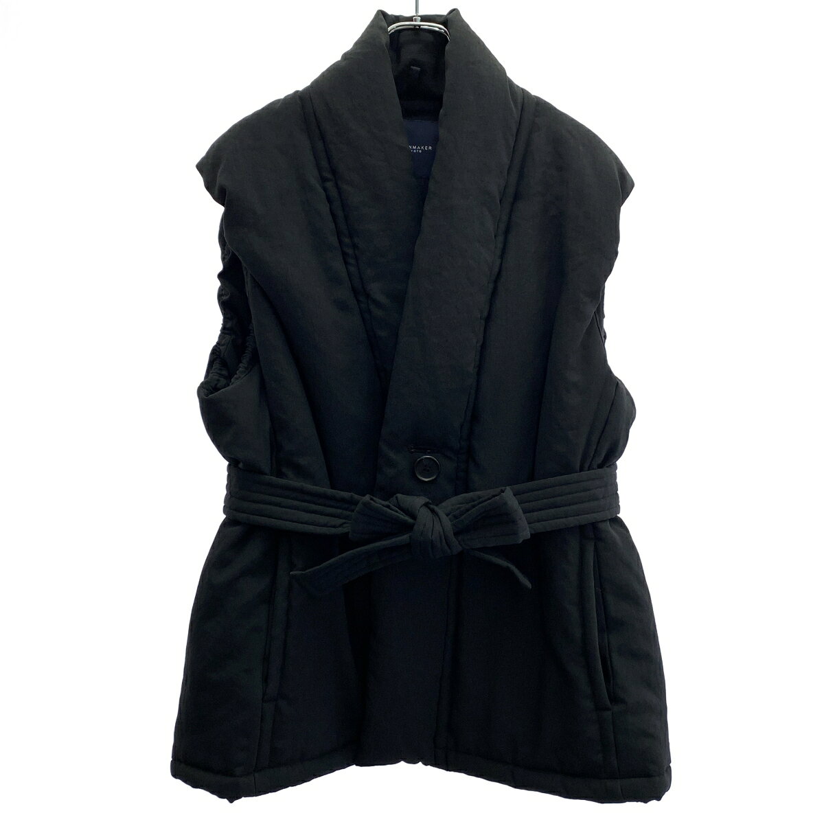 RAINMAKER レインメーカー 22AW INSULATED ORIENTAL VEST インシュレーテッドオリエンタルベスト RM222-038 ブラック 5(48) 【中古】 ITF47R3CRCUM