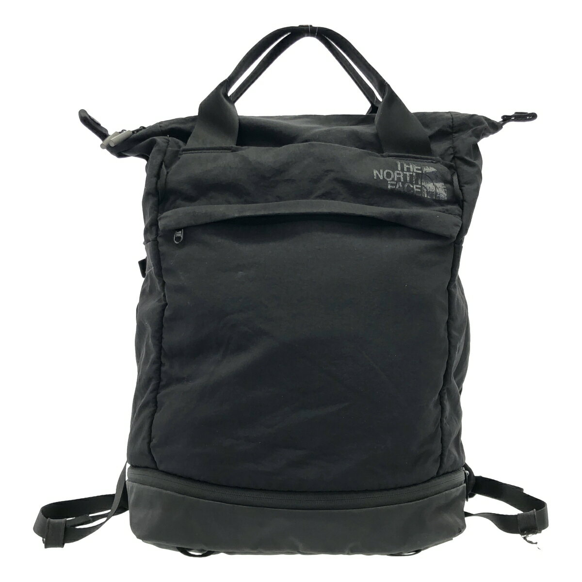 Rakuten - THE NORTH FACE ザノースフェイス Never Stop Utility Pack バックパック リュック NMW82087 ブラック 【中古】 IT9R9BJNG8TE