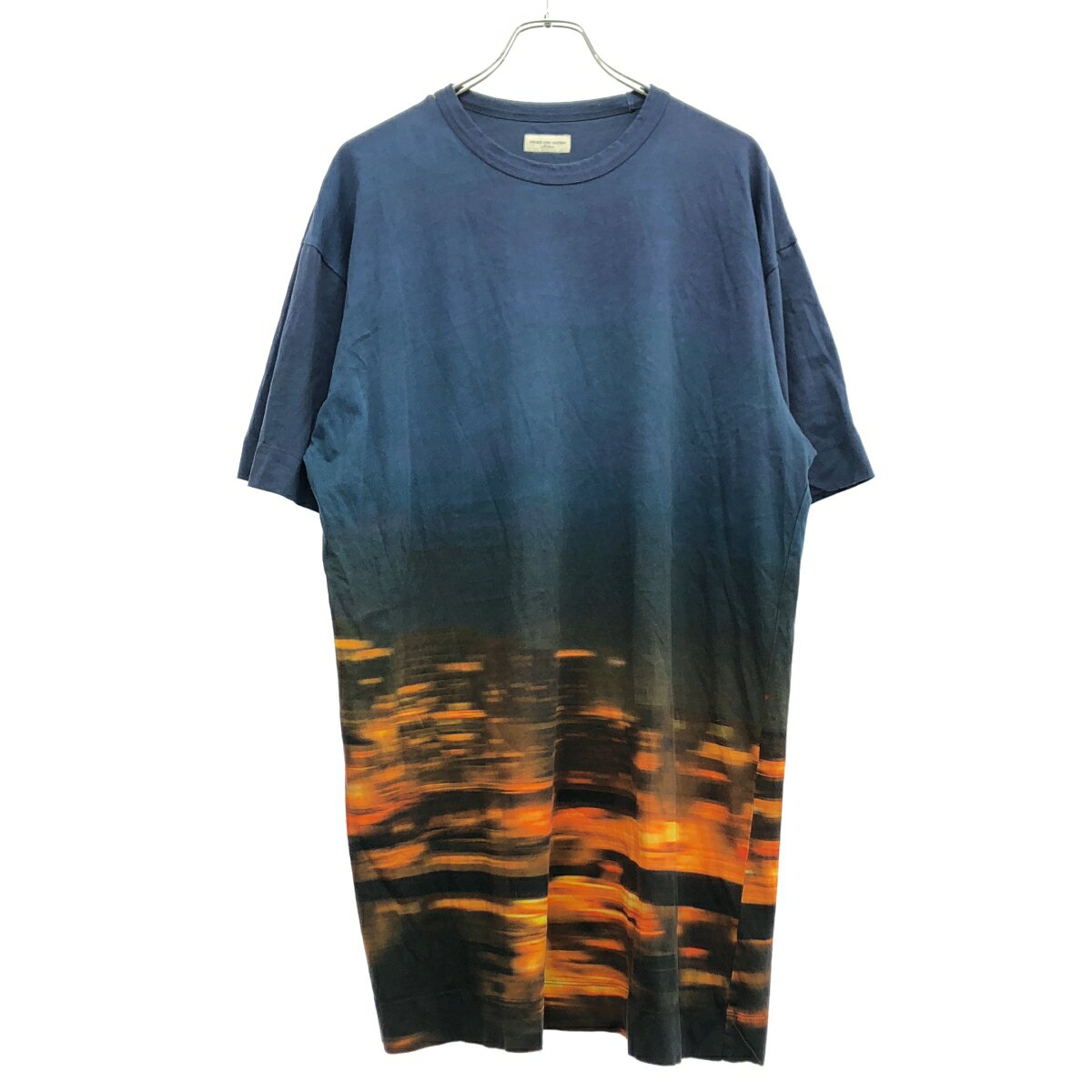 DRIES VAN NOTEN Tシャツ・カットソー XS 青 【古着】【中古】【送料無料】 DRIES VAN NOTEN - DRIES VAN NOTEN Tシャツ・カットソー S 青 【古着