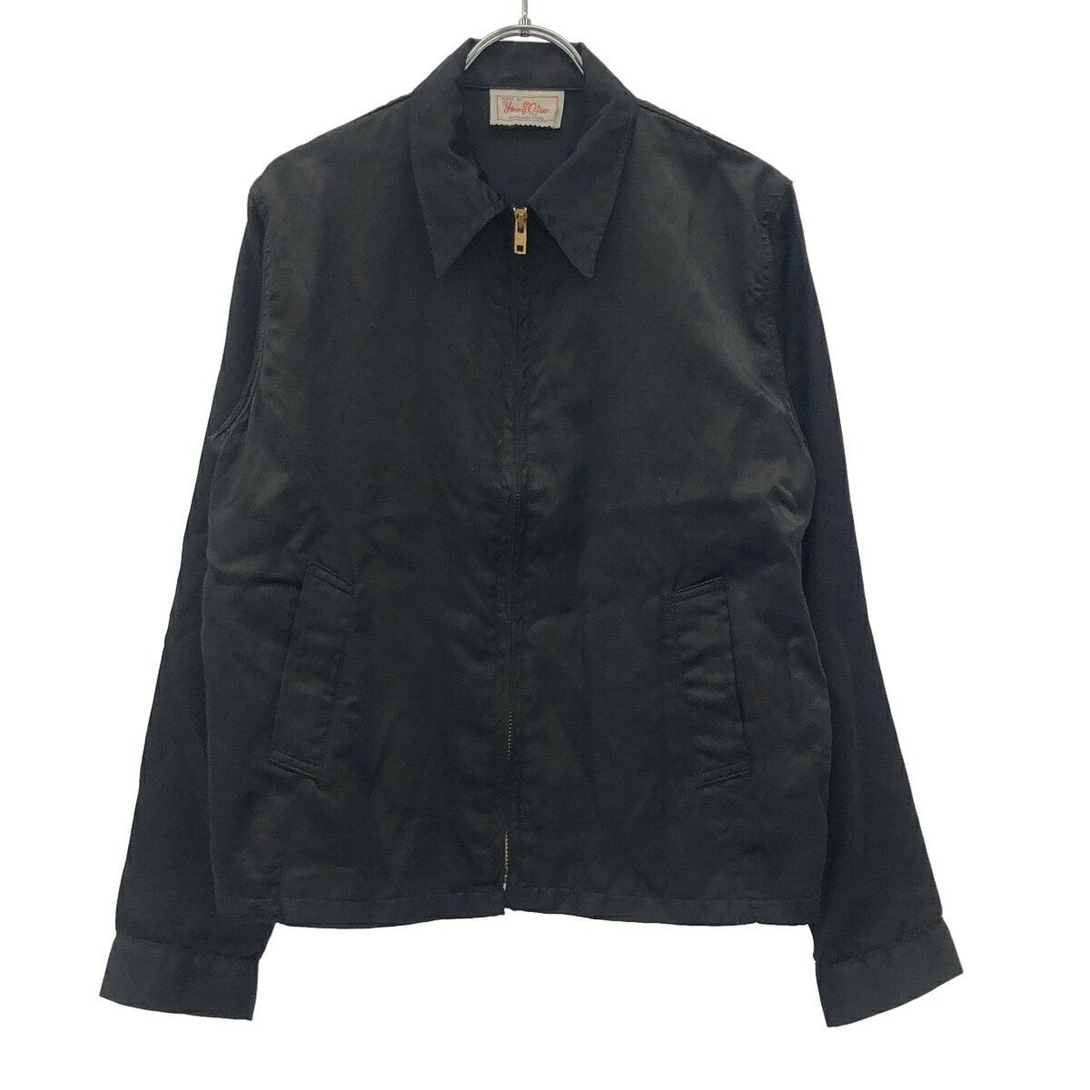 Other Jackets Jumpers - YOUNG & OLSEN The DRYGOODS STORE ヤングアンドオルセン ザ ドライグッズストア レーヨンサテンジャケット Y01801-JK004 ブラック ー 【中古】 ITHBAV1I69NF